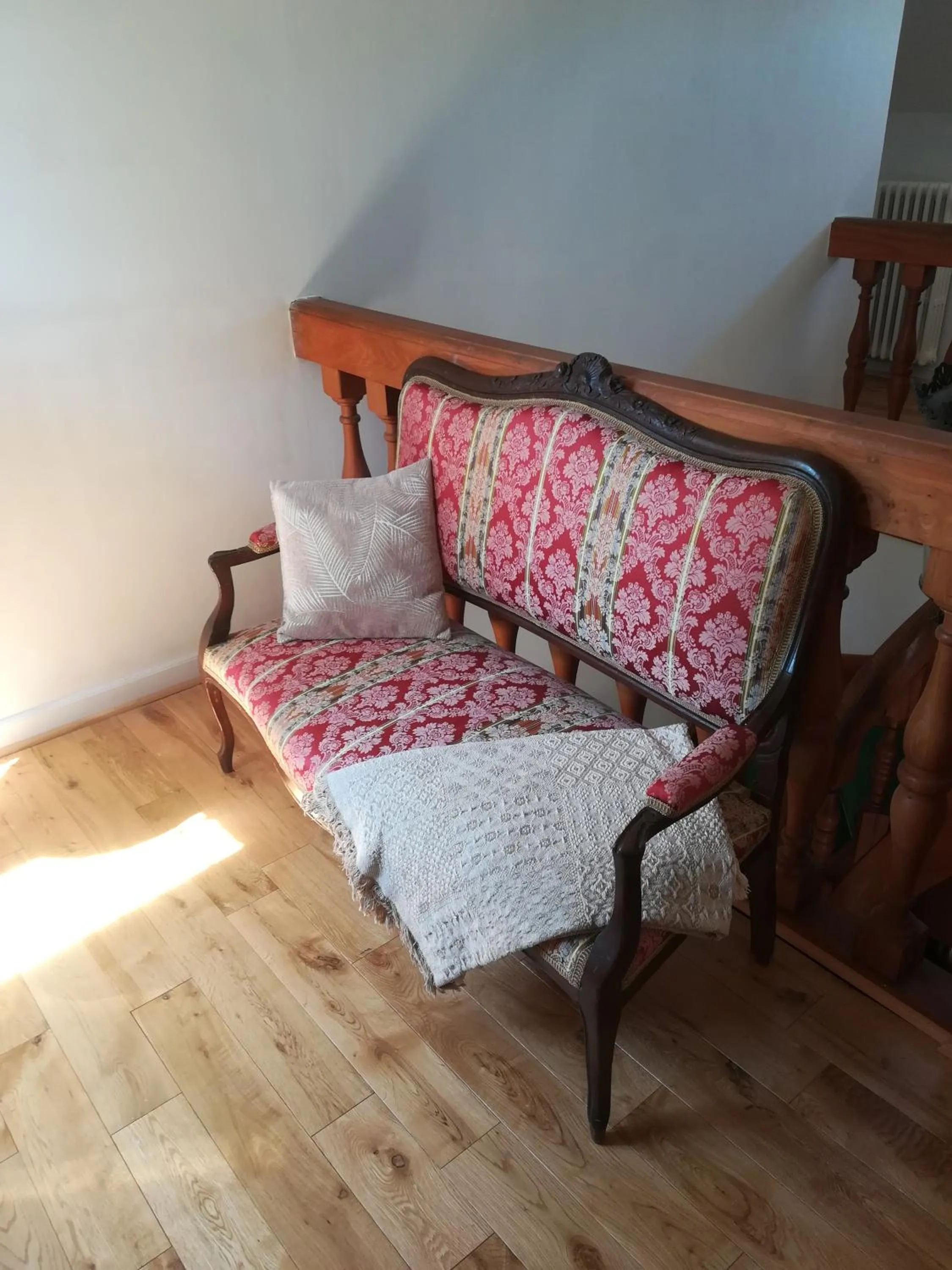 Decorative detail, Bed in Maison Angulus Ridet