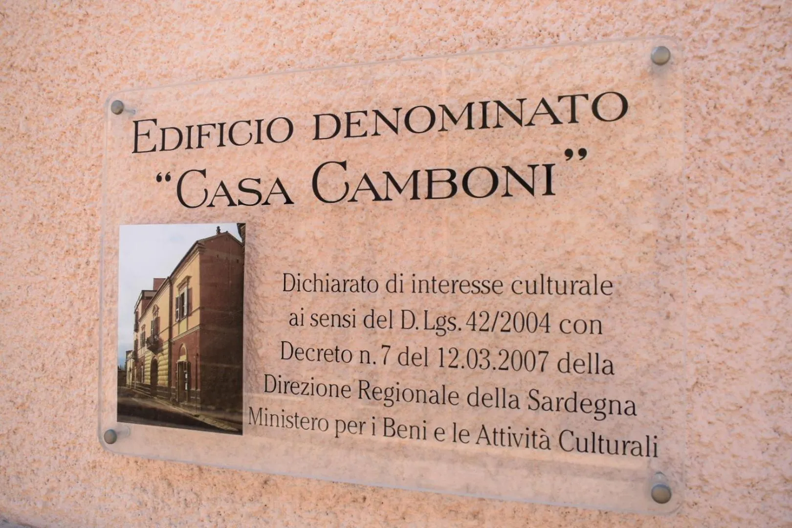 Logo/Certificate/Sign in Casa Camboni-Dimora Storica Bed & Breakfast