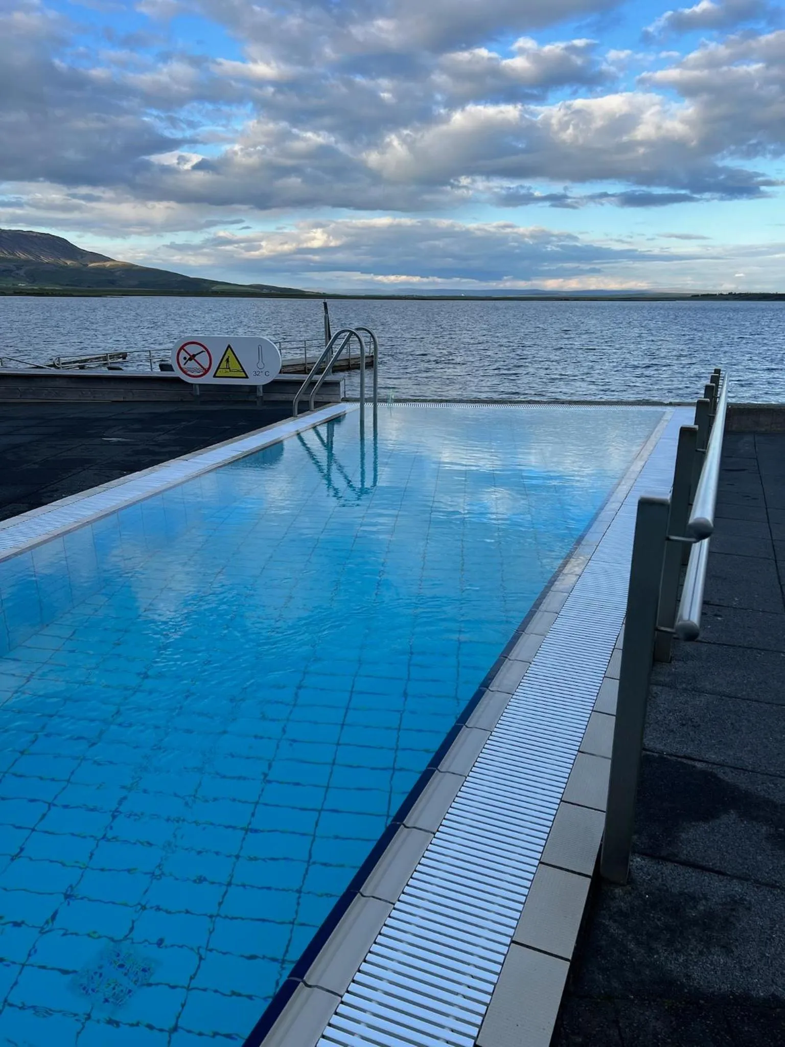 Swimming pool in Bjork Guesthouse