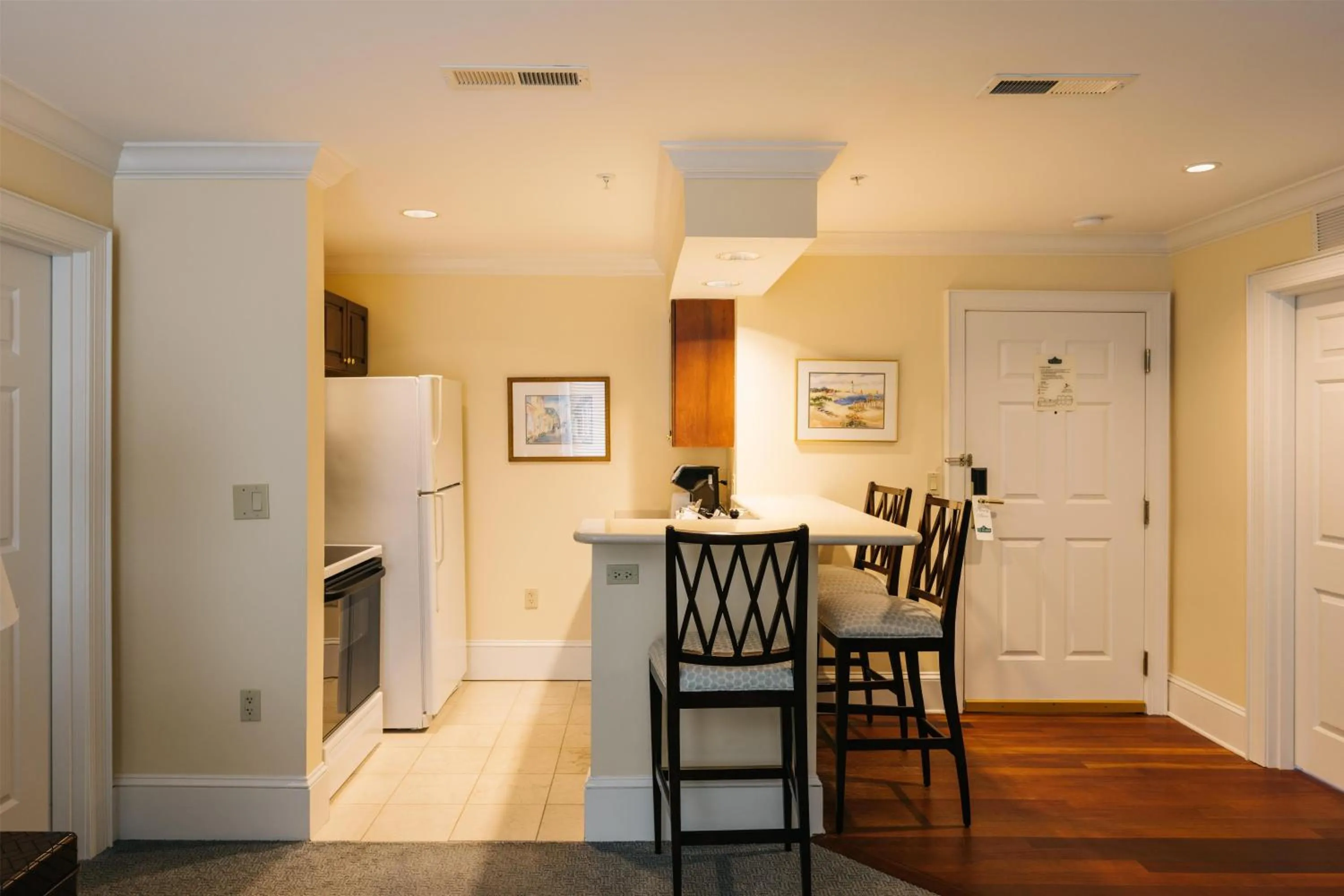 Kitchen or kitchenette in The Bellmoor Inn and Spa