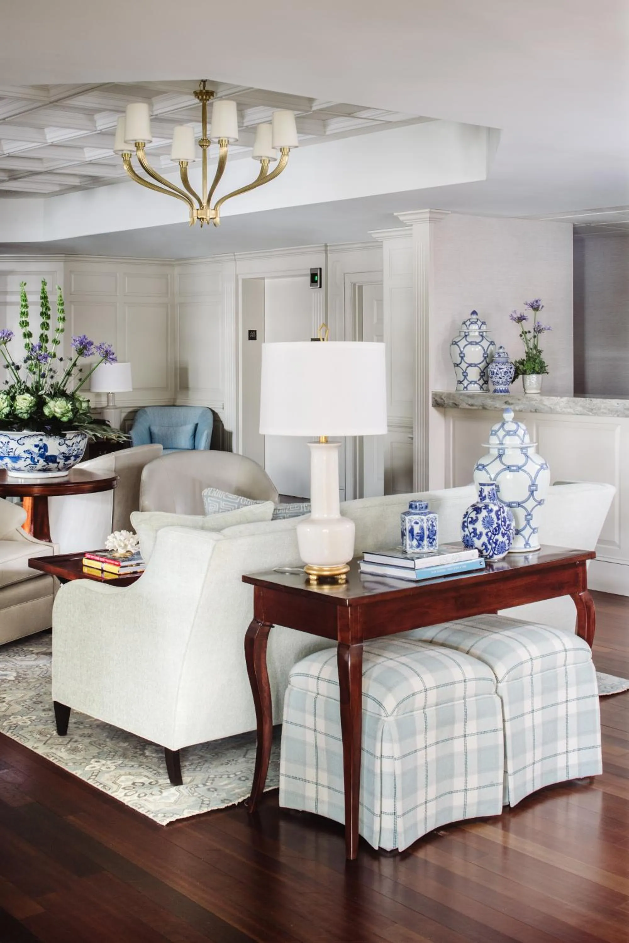 Lobby or reception in The Bellmoor Inn and Spa