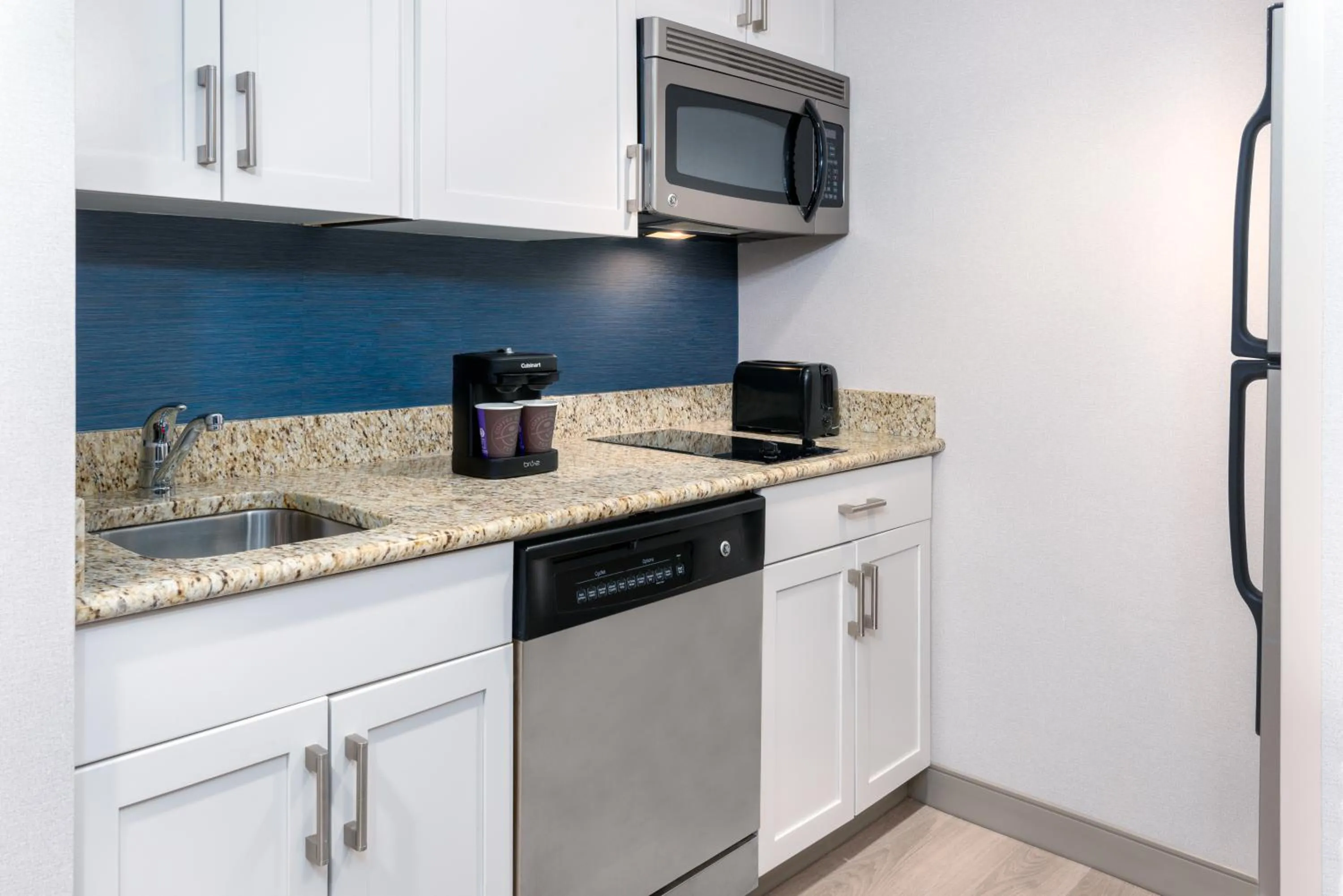 Kitchen or kitchenette in Homewood Suites by Hilton Boston/Canton, MA