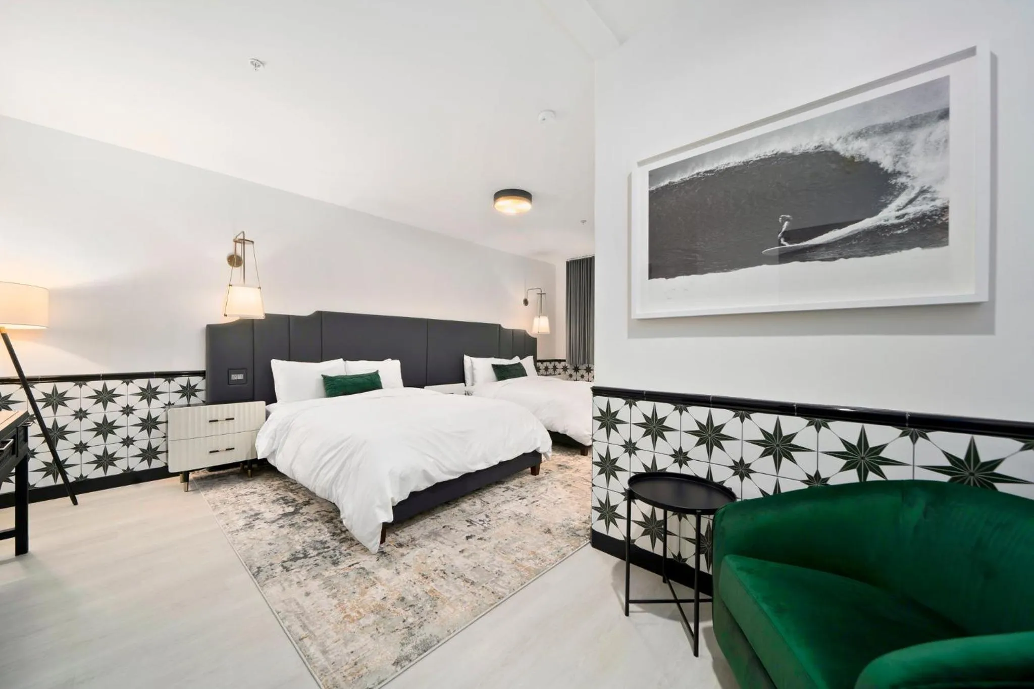 Bed in Casablanca Inn