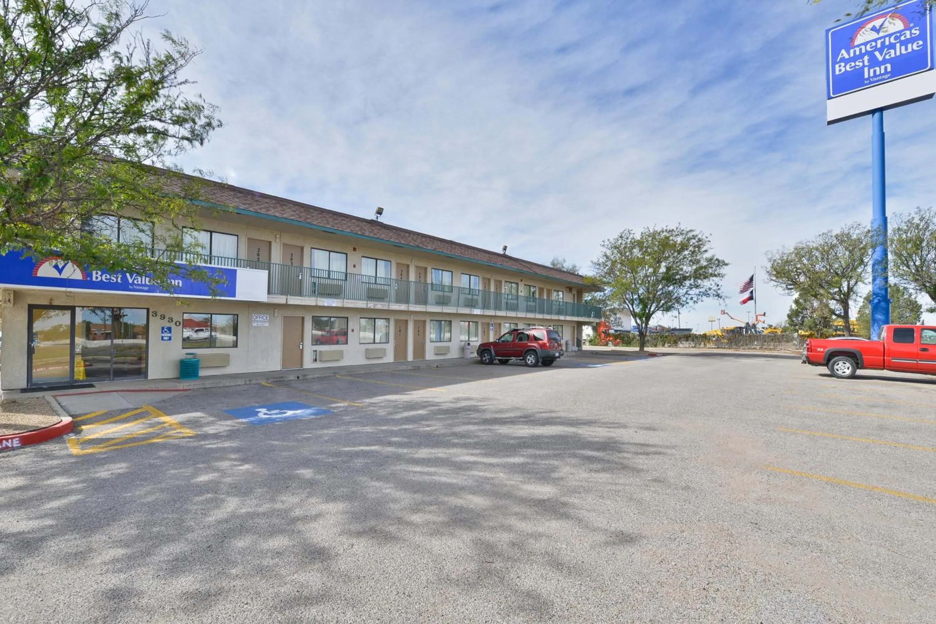 Property building in Americas Best Value Inn Amarillo Airport/Grand Street