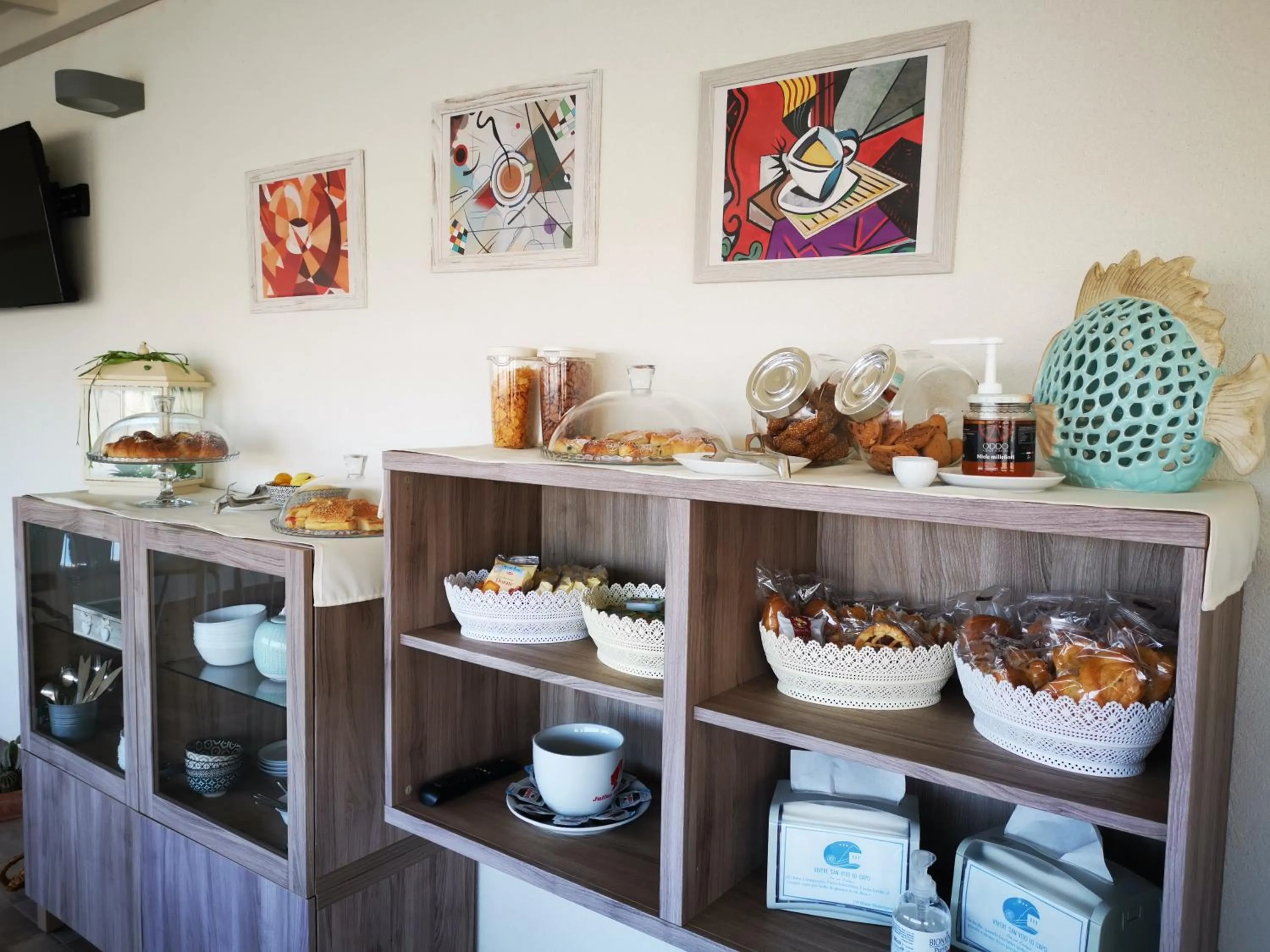 Breakfast in B&B Vivere San Vito Lo Capo