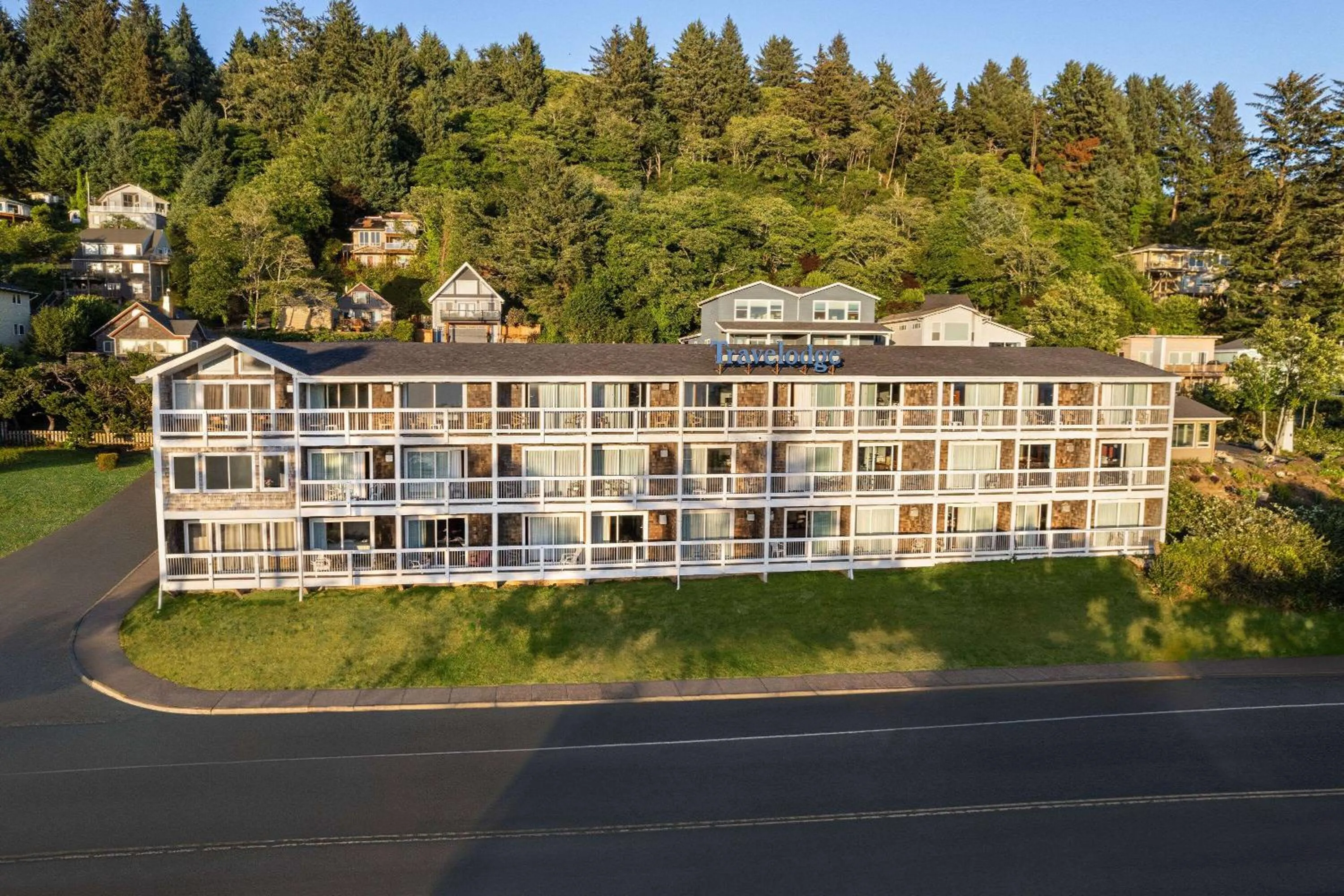 Property building in Travelodge by Wyndham Depoe Bay