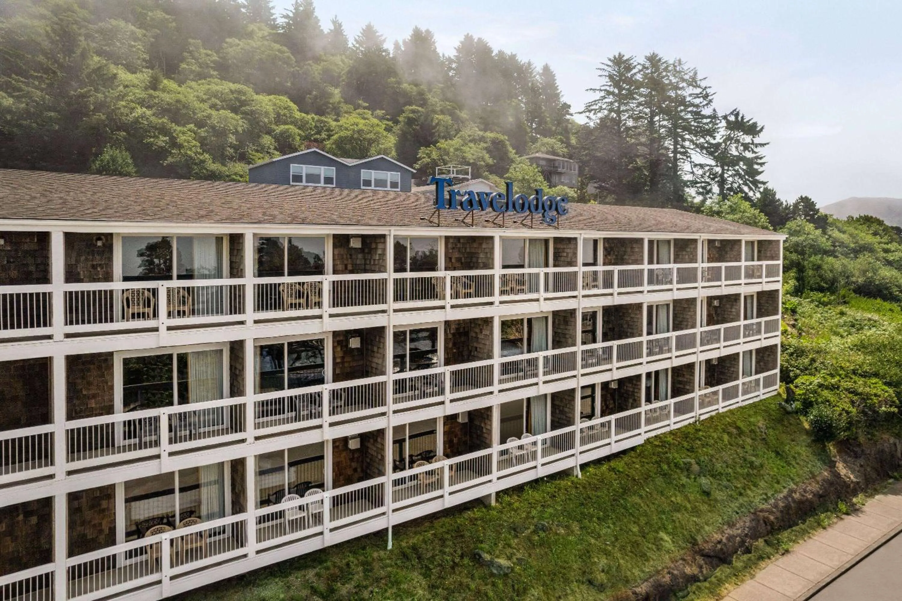 Property building in Travelodge by Wyndham Depoe Bay
