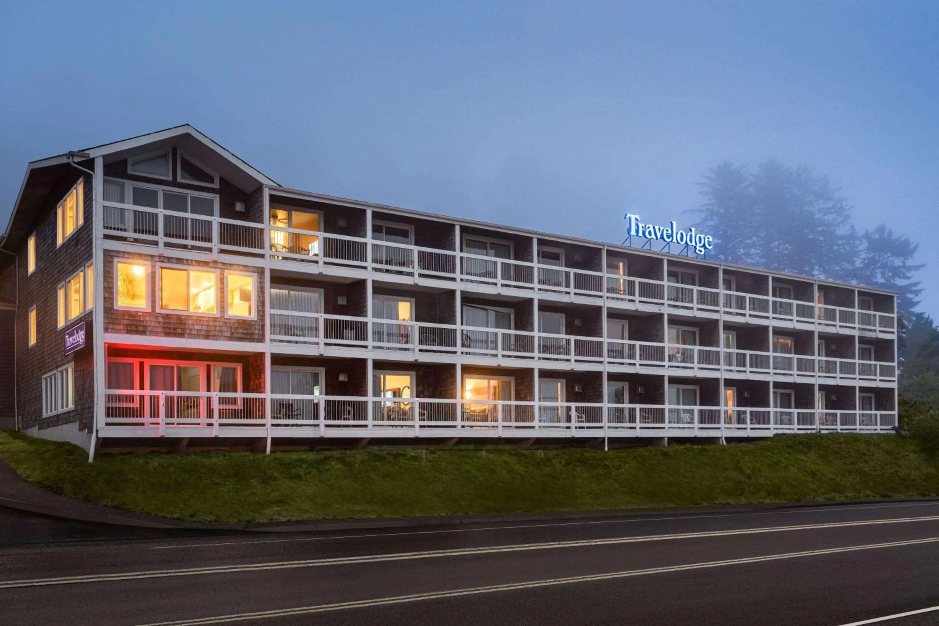 Property building in Travelodge by Wyndham Depoe Bay