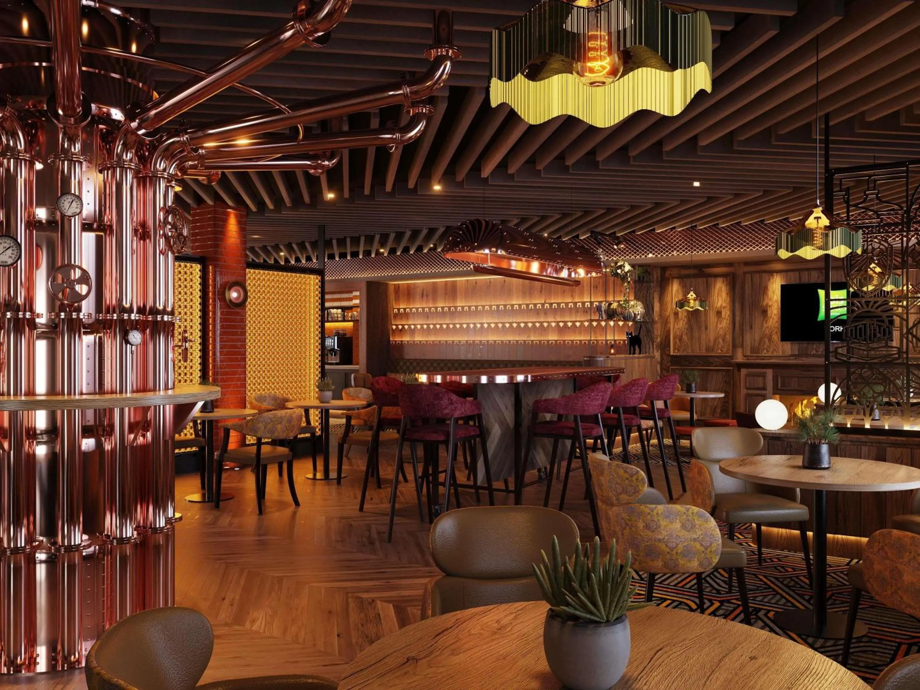 Lounge or bar in ibis Styles York Centre