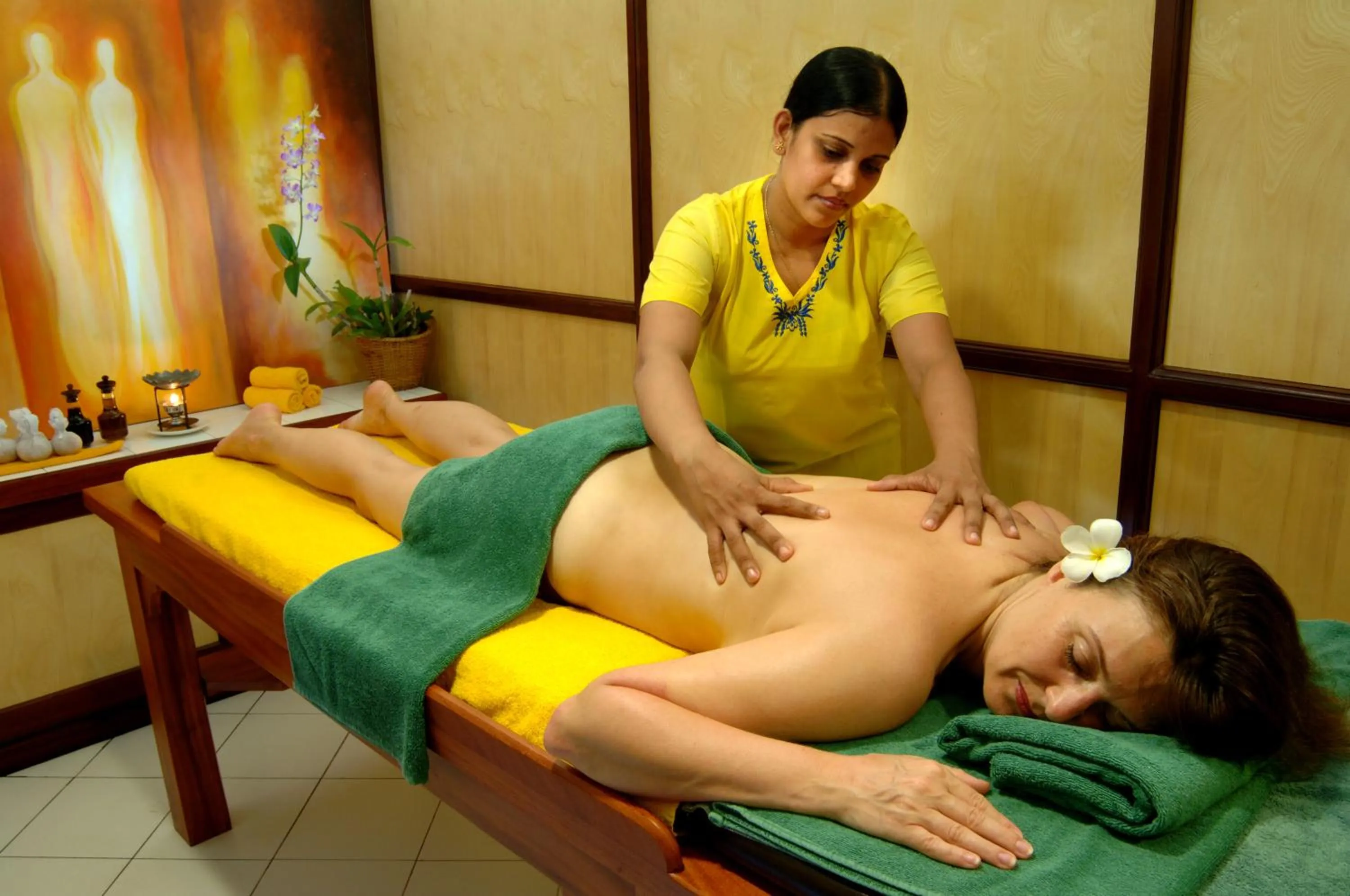 Massage in Lanka Princess All Inclusive Hotel