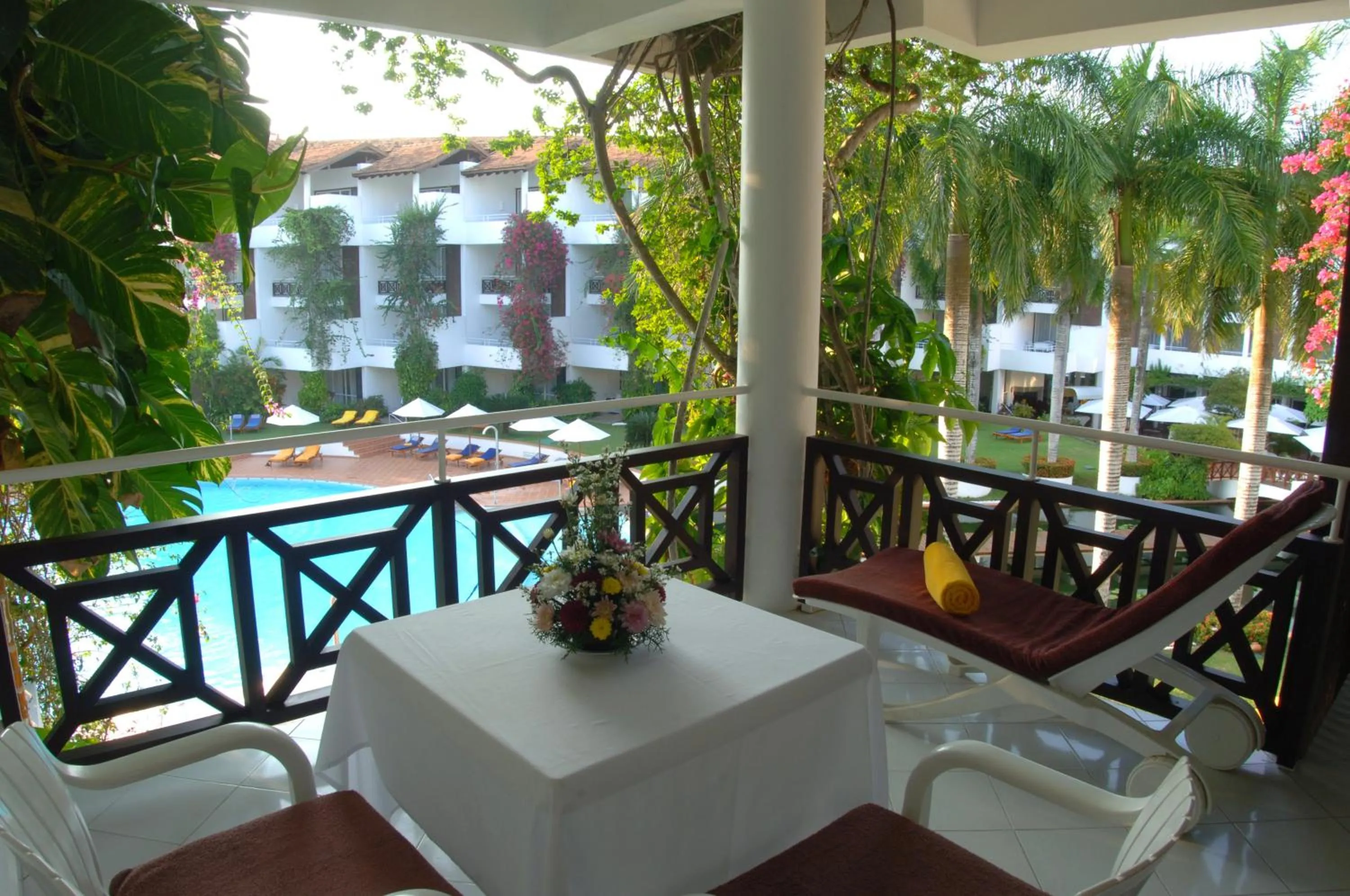 Balcony/Terrace in Lanka Princess All Inclusive Hotel