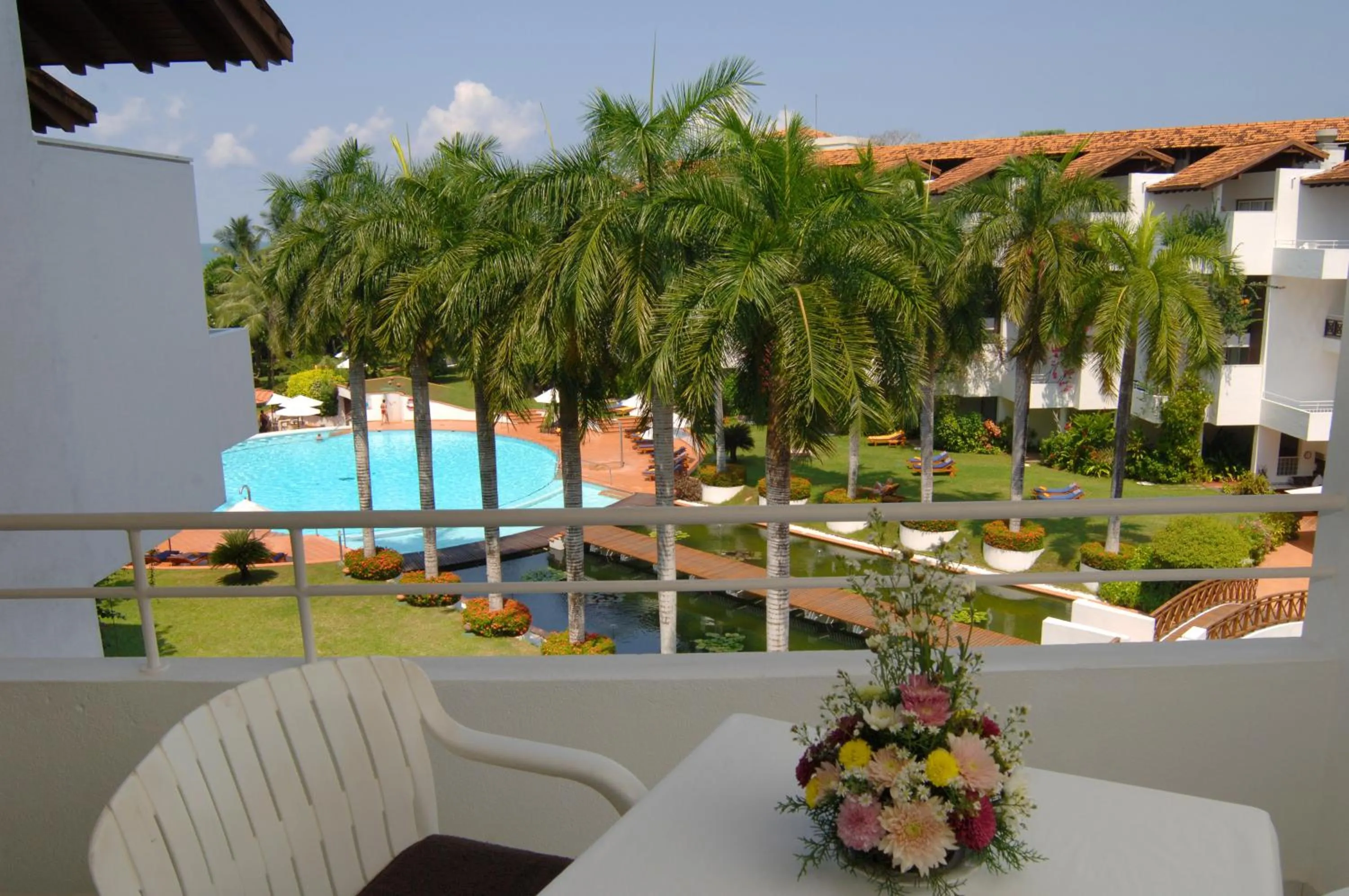 Garden view in Lanka Princess All Inclusive Hotel