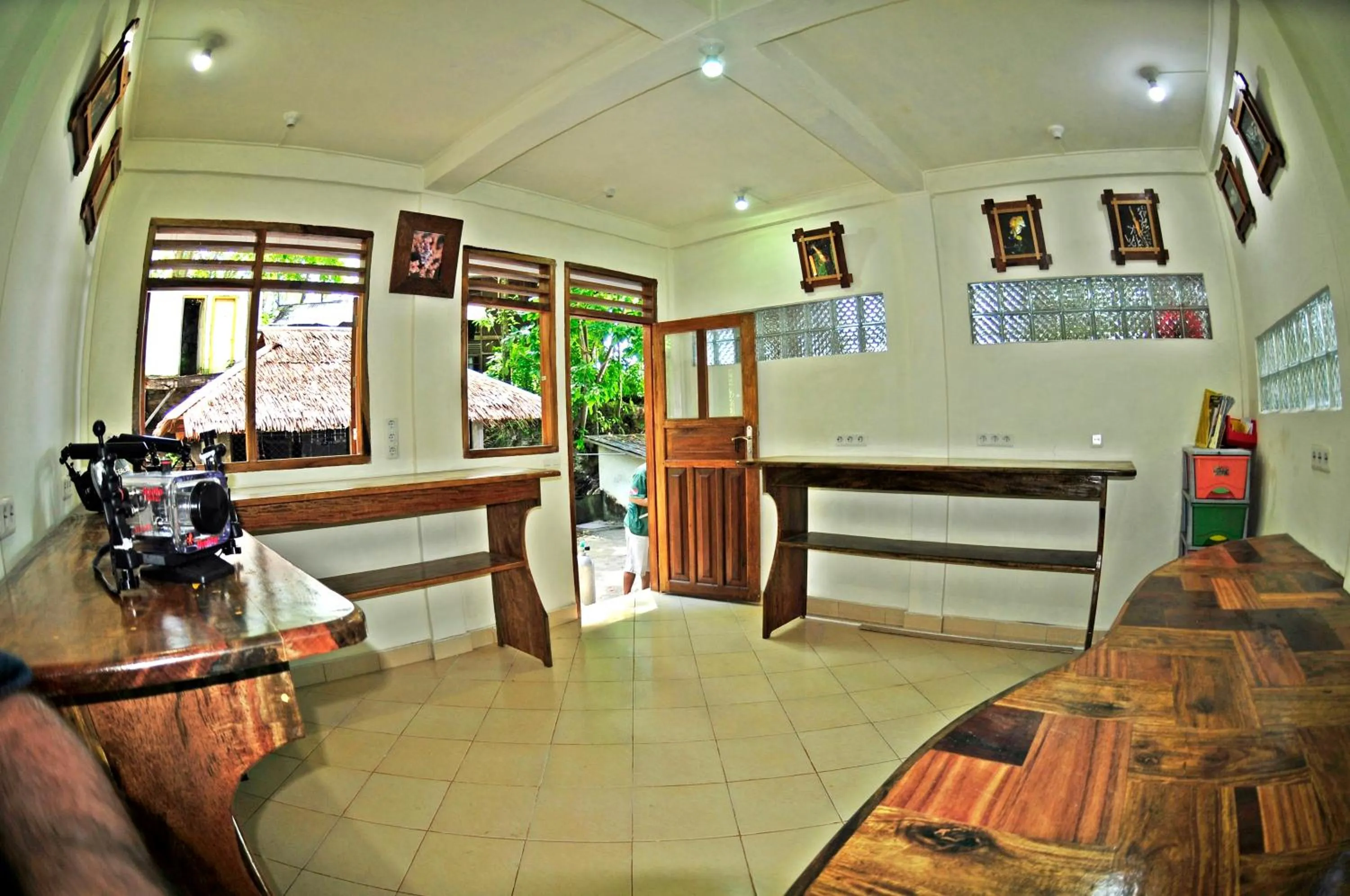 Bedroom in Bunaken Divers Sea Breeze Resort