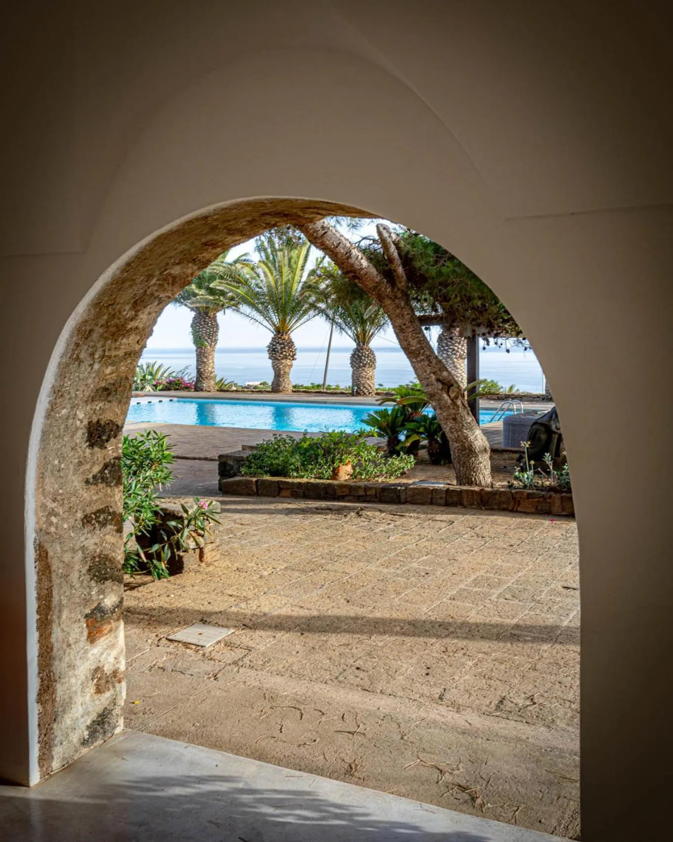 Swimming pool in Residenza Khaddiuggia