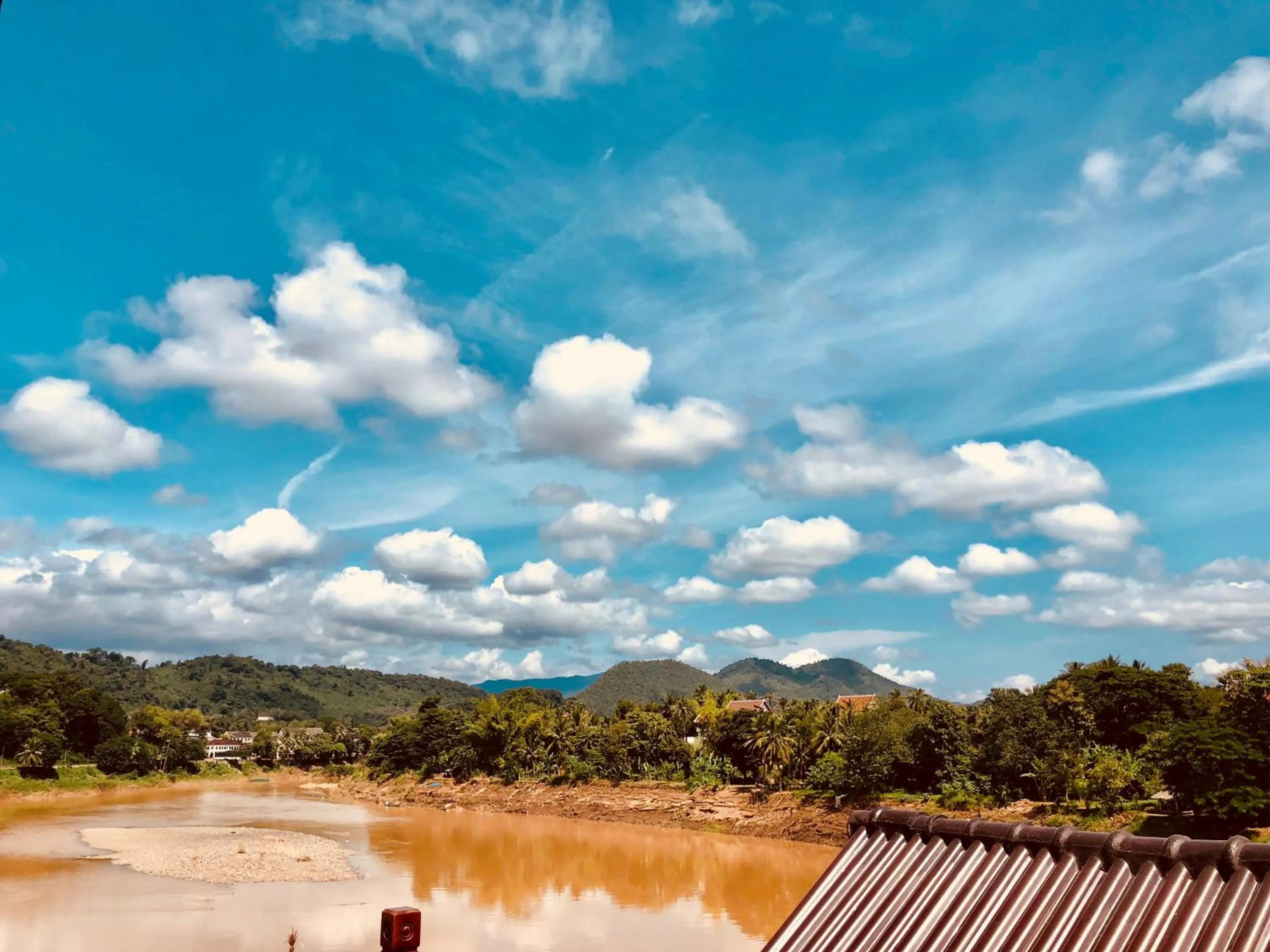 River view in Merry Riverside Hotel