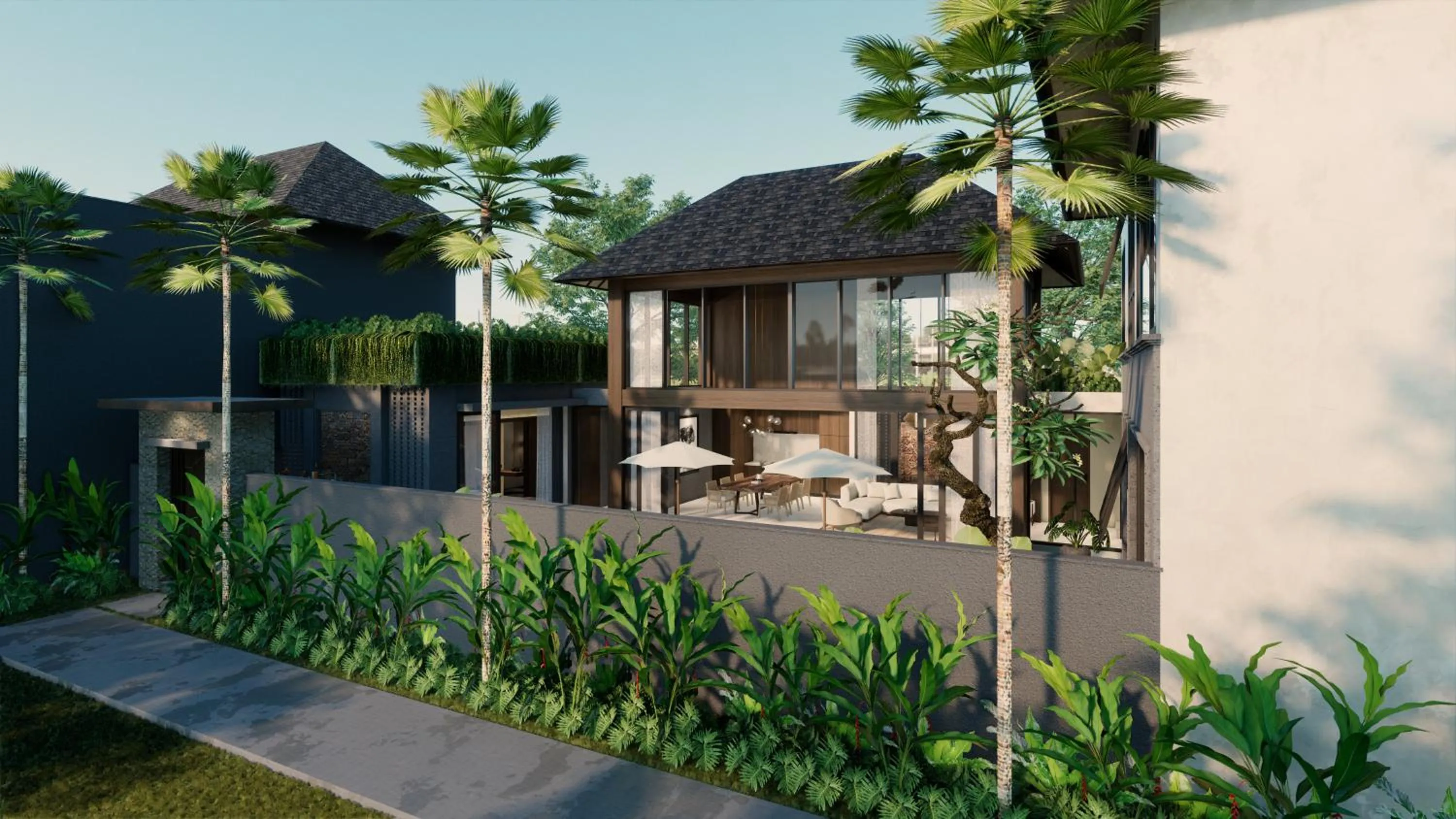 Property building in The One Boutique Villa