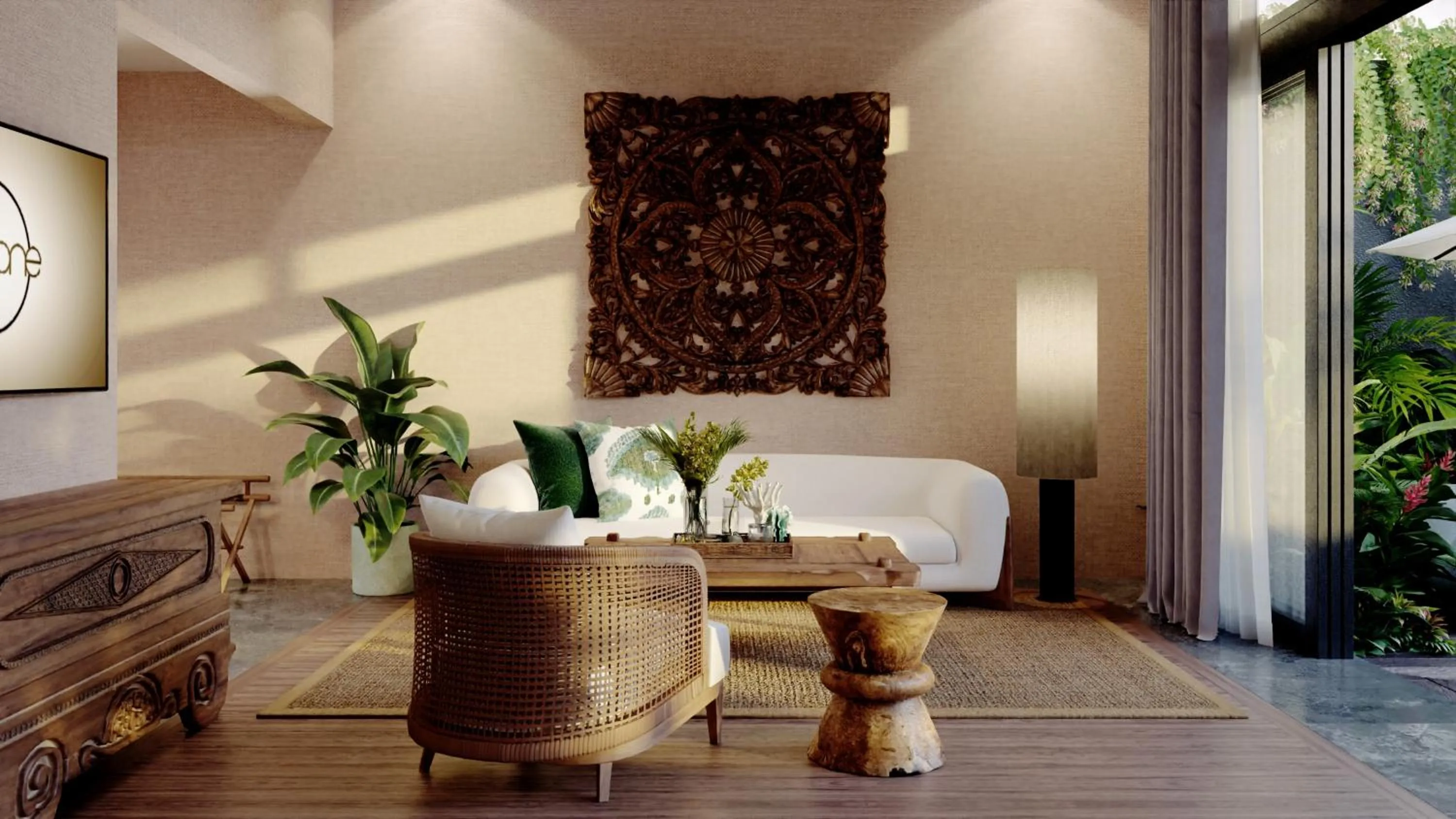 Living room in The One Boutique Villa & Spa Seminyak