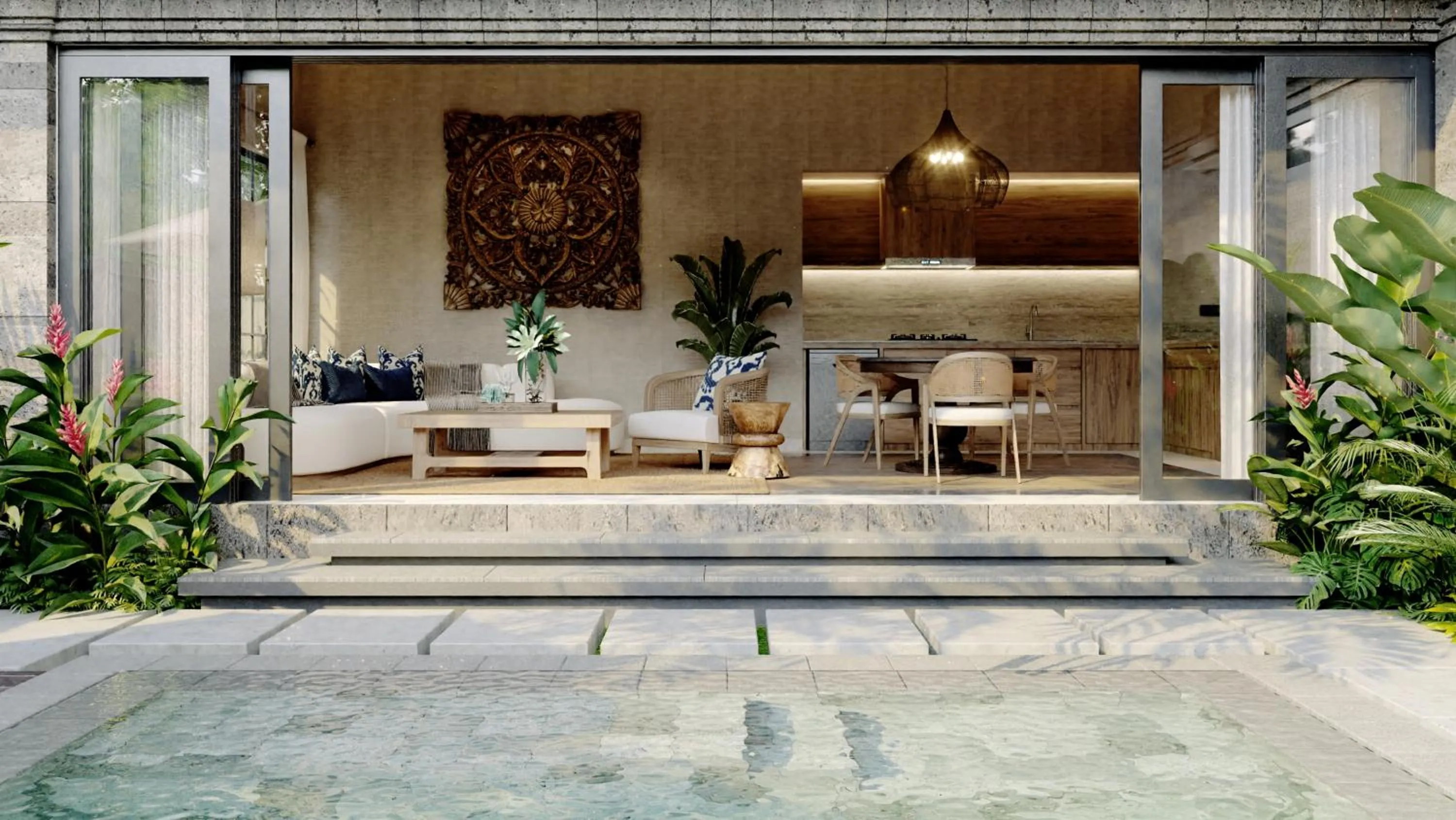 Living room in The One Boutique Villa