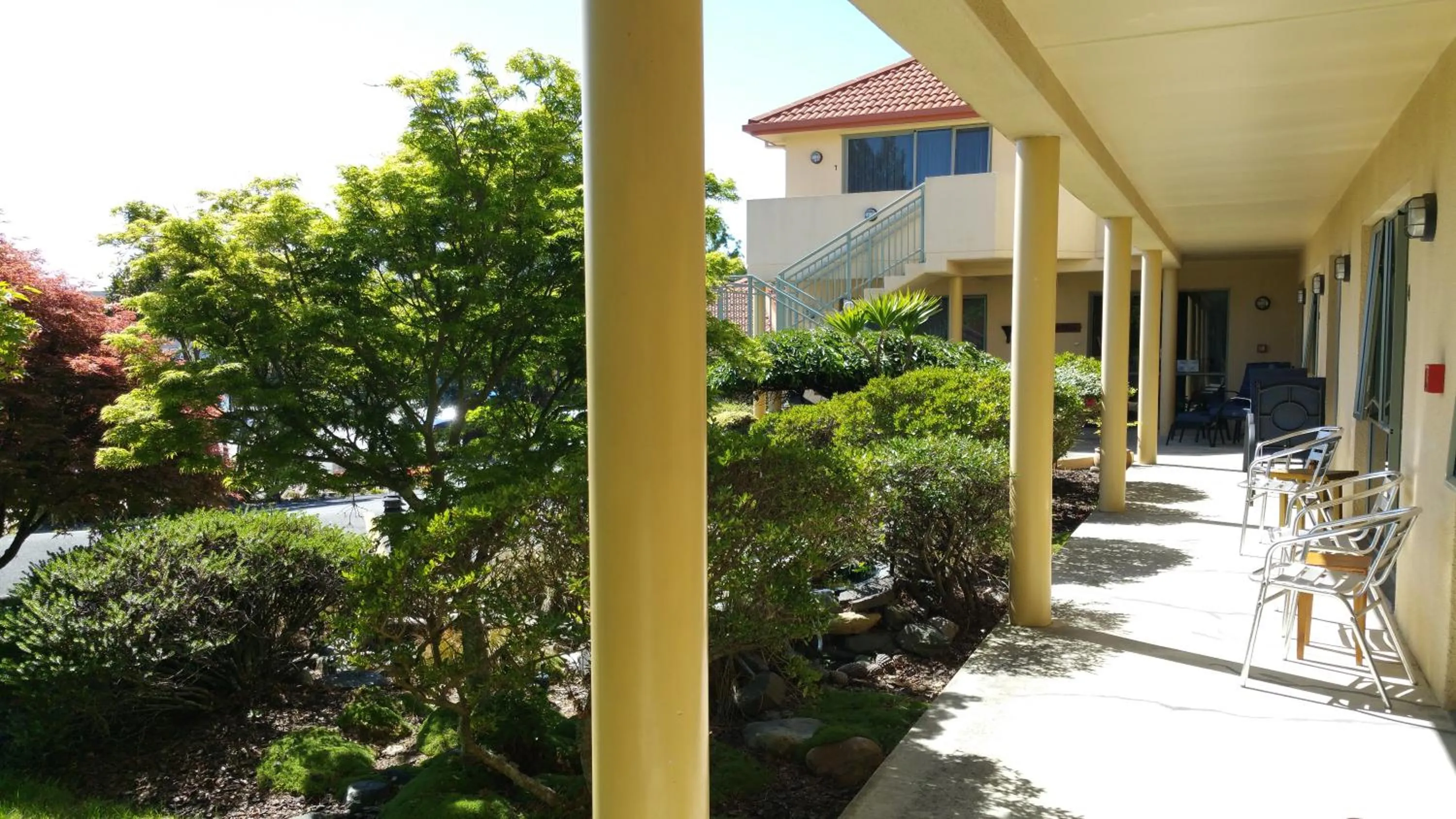 Patio in Abelia Motor Lodge