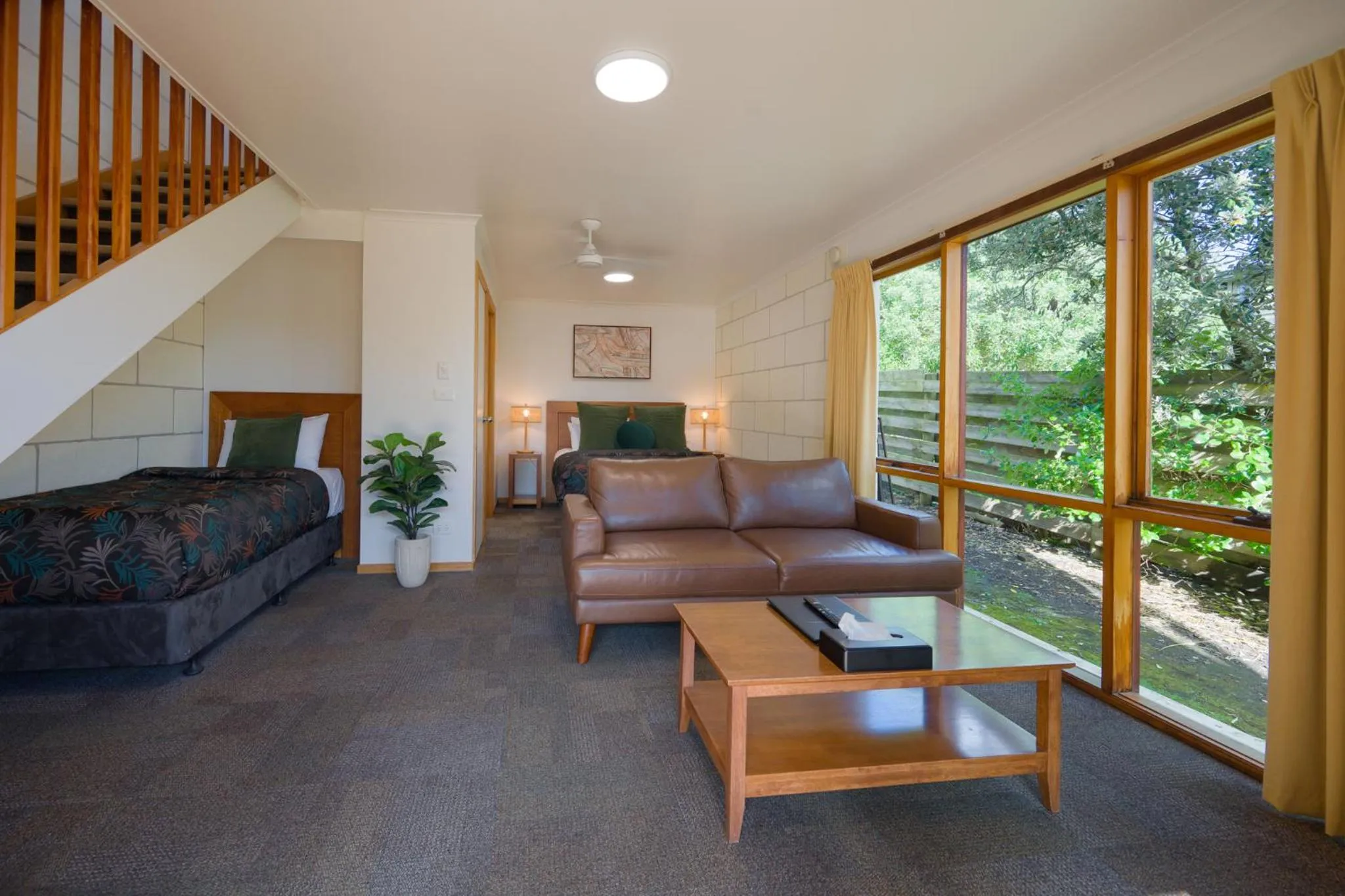 Seating area in Loch Ard Motor Inn