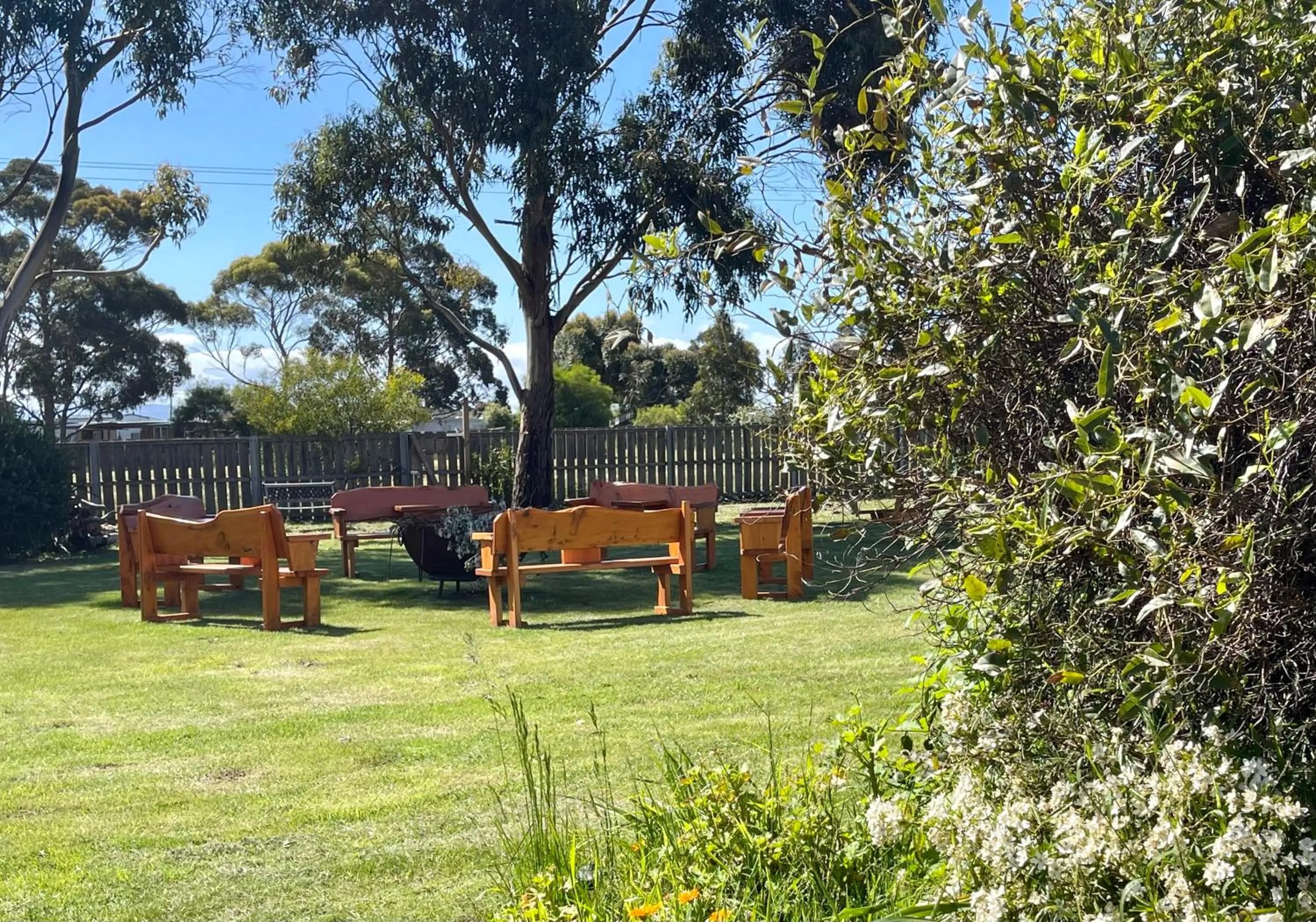 fireplace in Swansea Cottages & Lodge Suites
