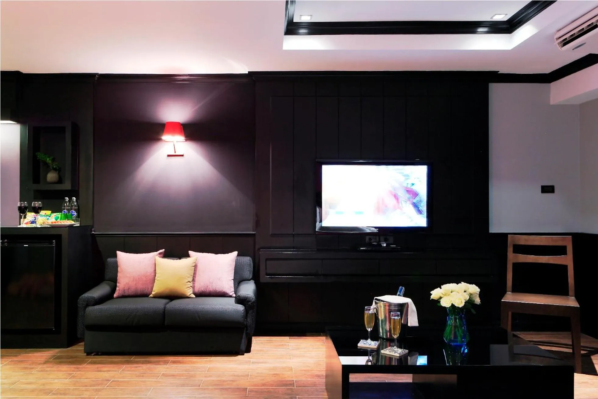 Living room in Bangkok Inter Place