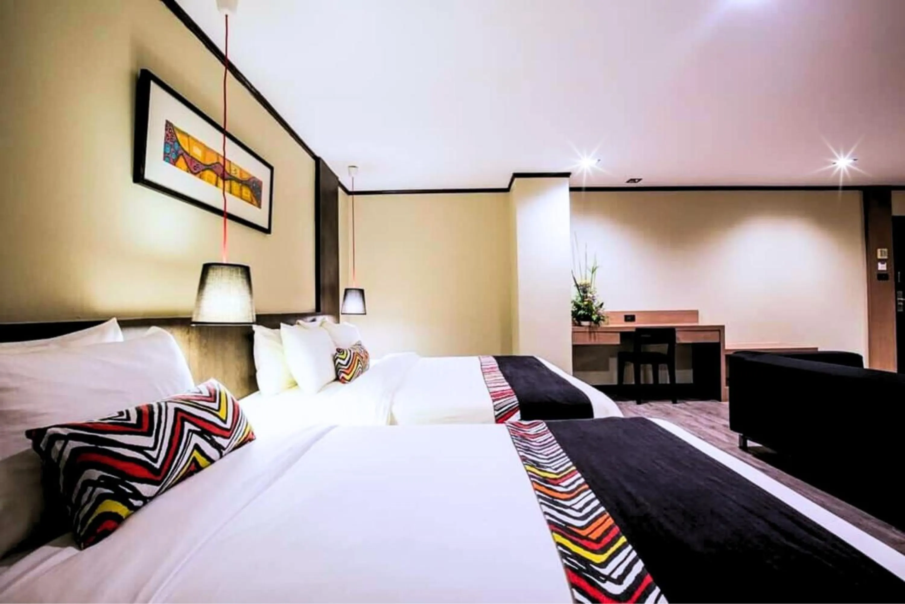 Bedroom in Bangkok Inter Place