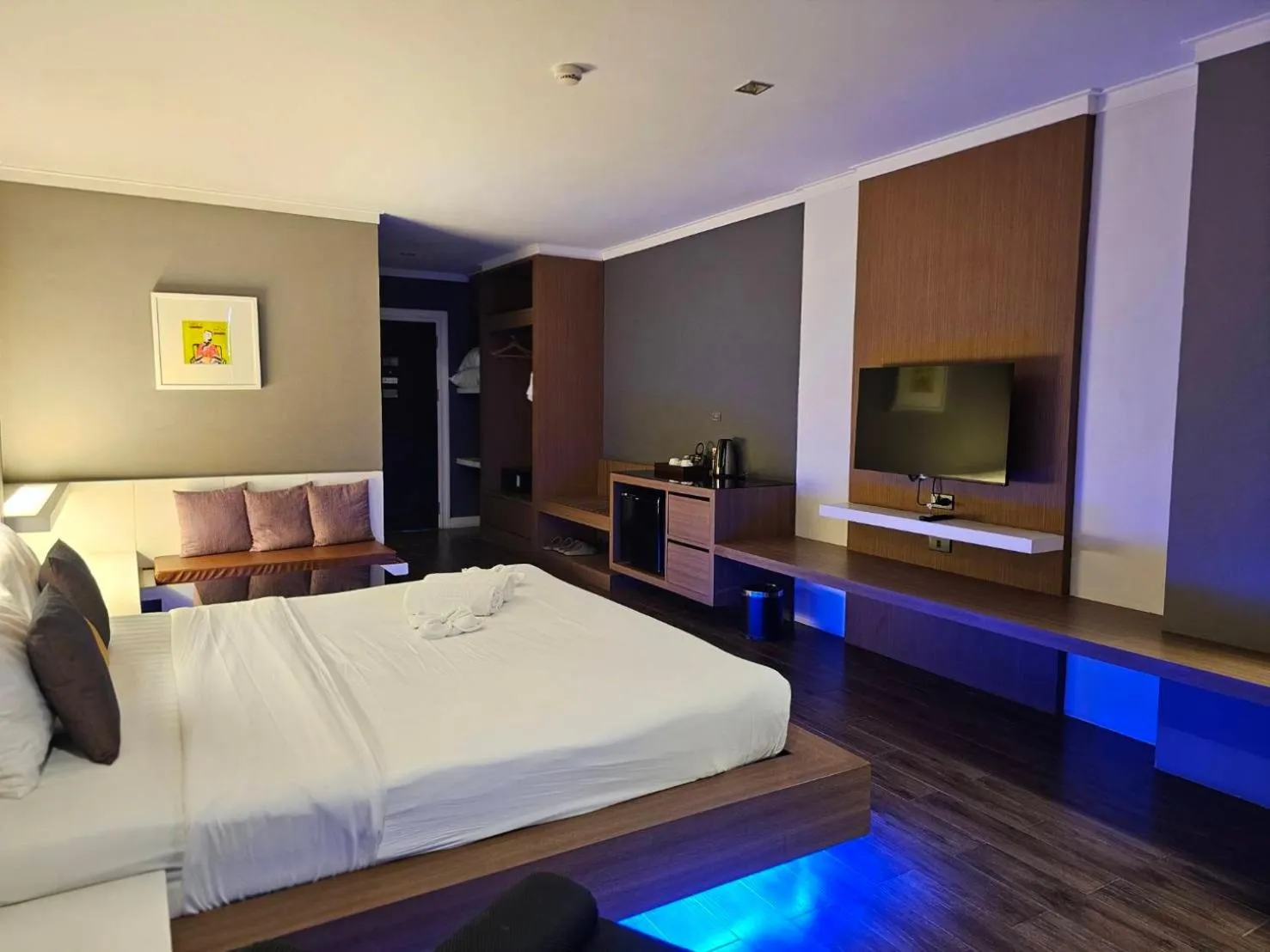 Bedroom in Bangkok Inter Place