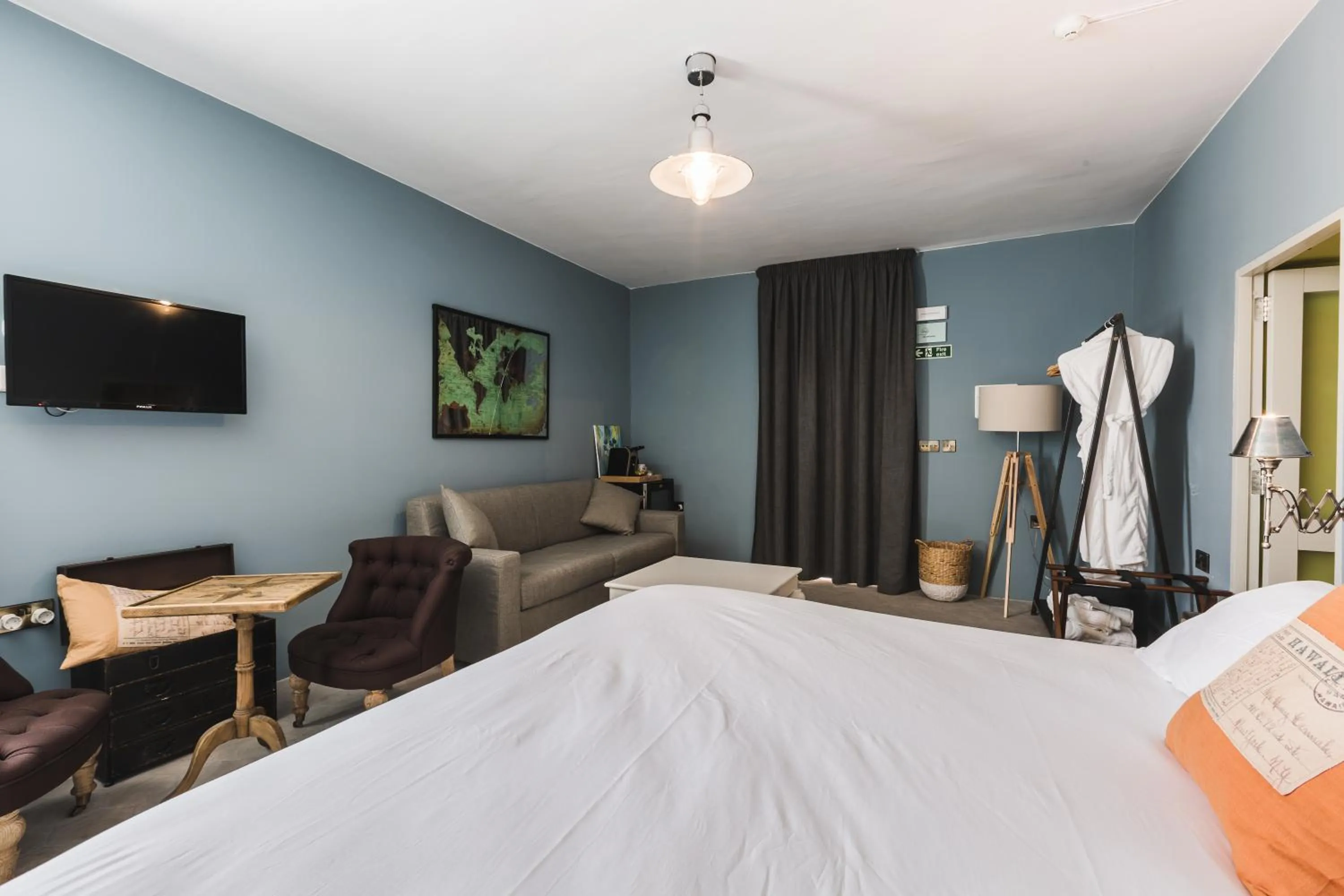 Bed in Talbot & Bons Bed & Breakfast