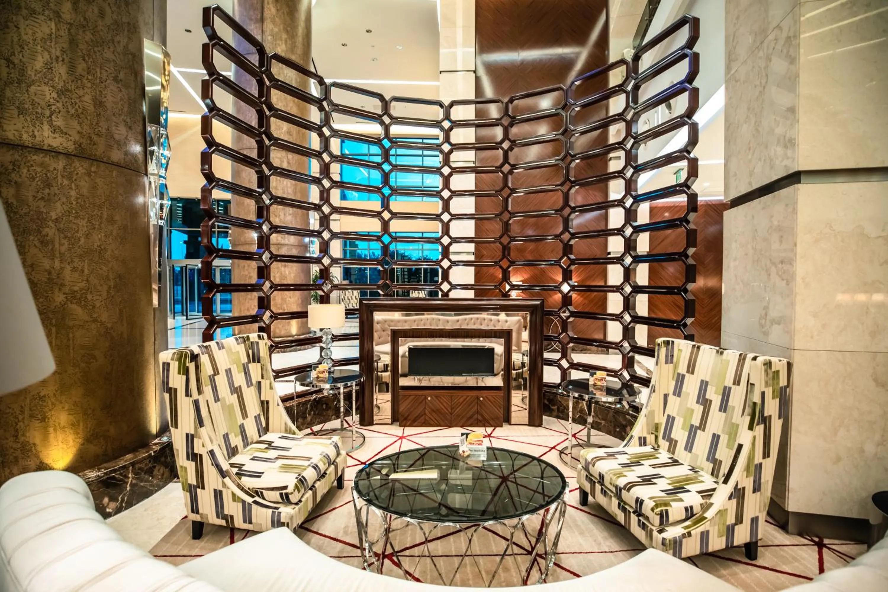 Lounge or bar in FLY INN BAKU