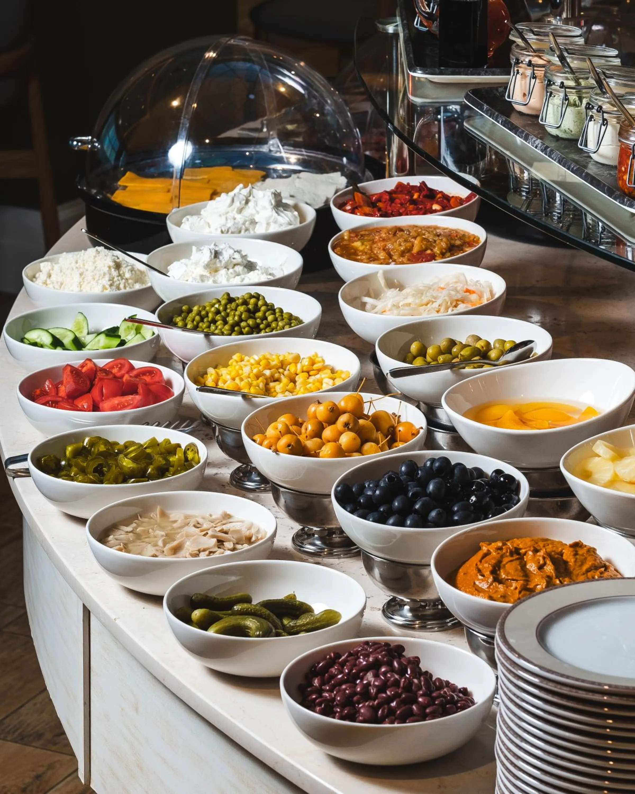 Buffet breakfast in FLY INN BAKU