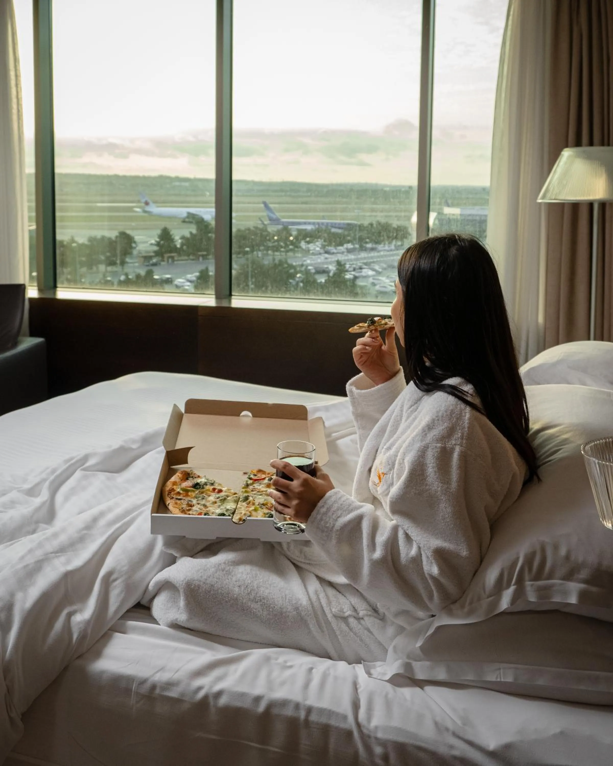 room service, Bed in FLY INN BAKU