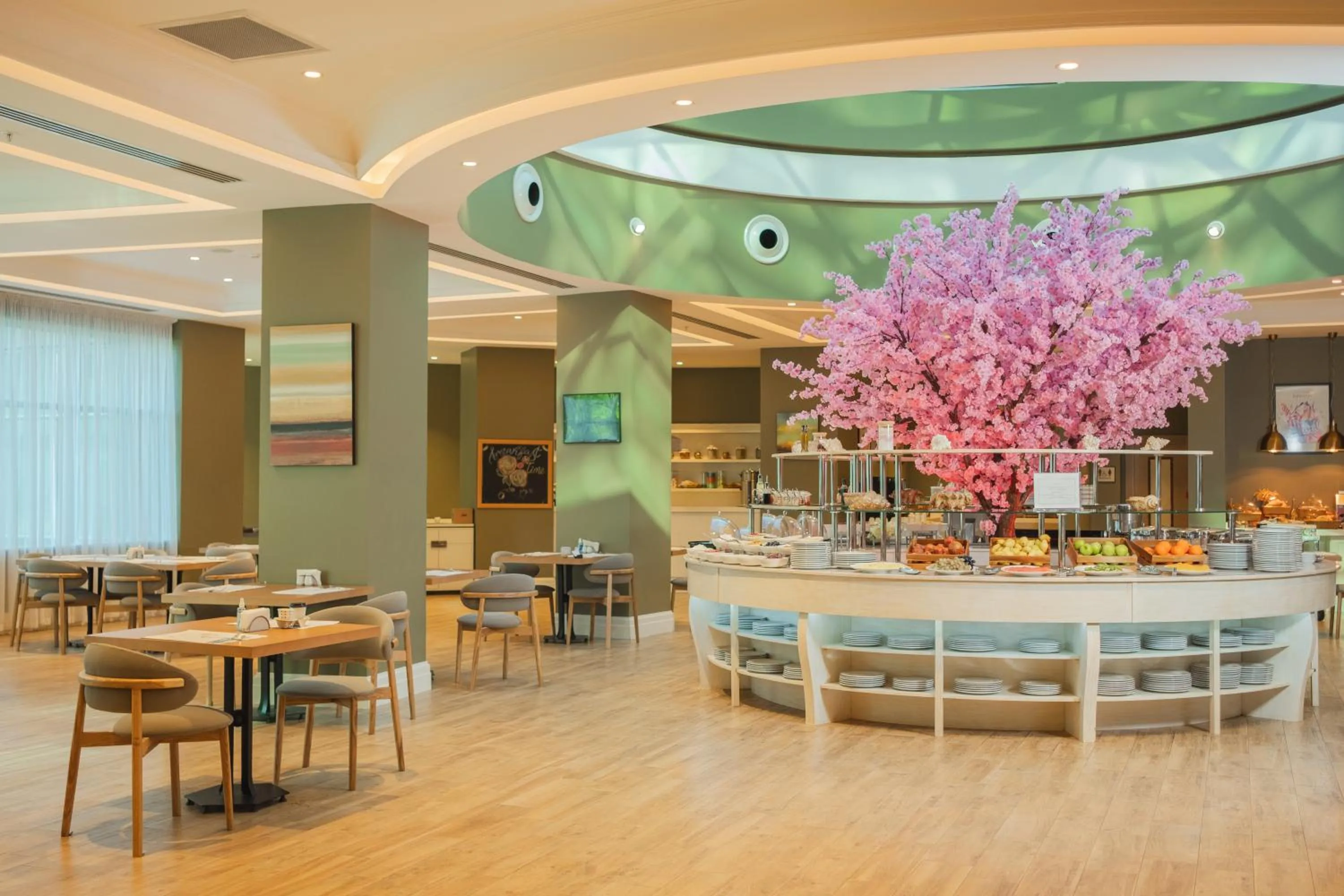 Buffet breakfast in FLY INN BAKU