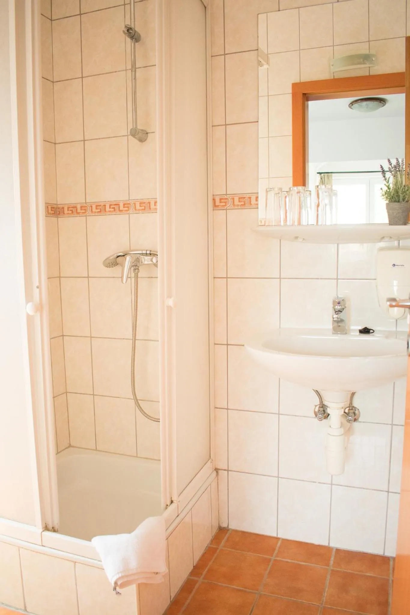 Bathroom in P4W Hotel Residence Szombathely