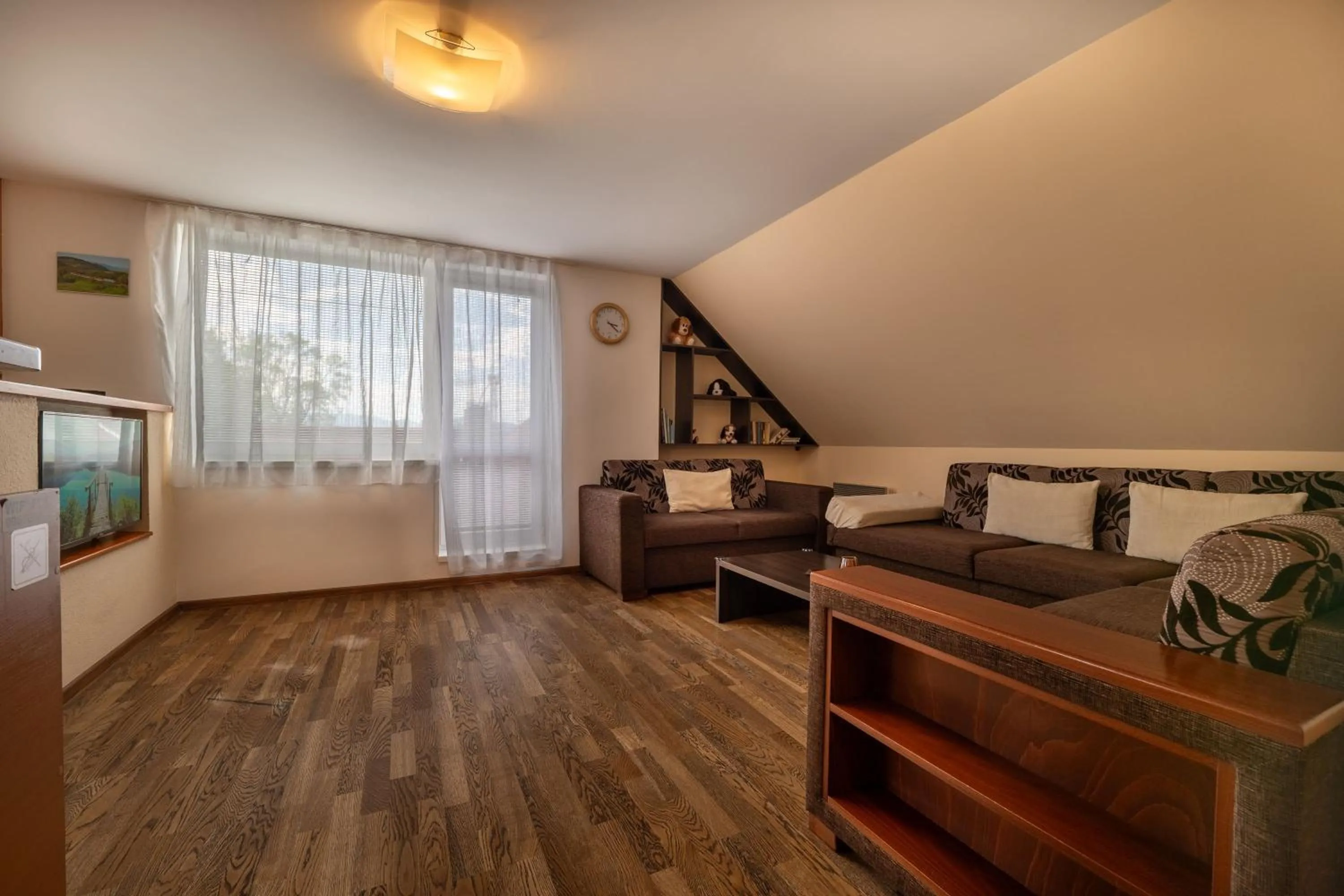 Living room, Bed in Apartmány Dreams