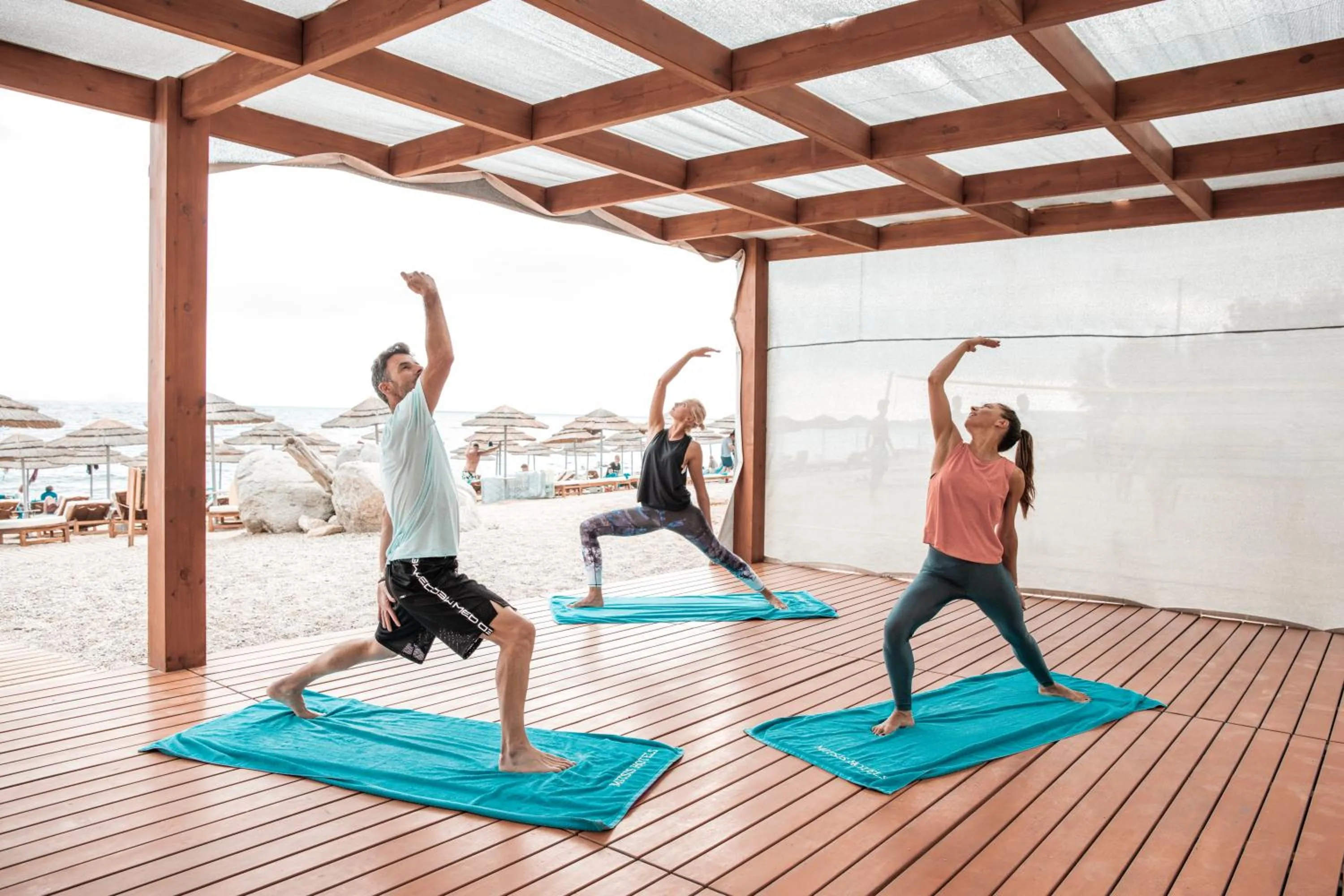 Fitness centre/facilities in Mitsis Selection Blue Domes