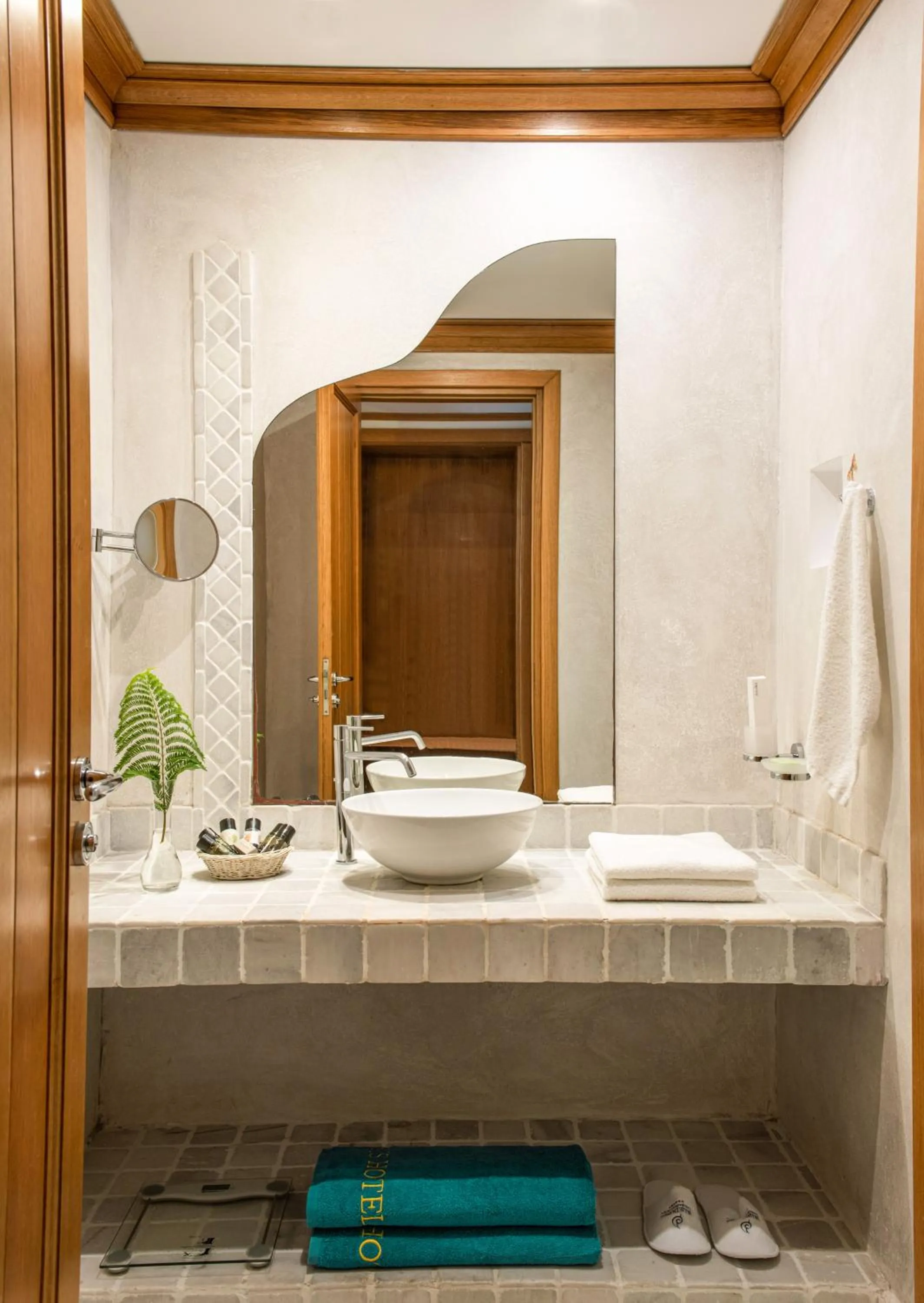 Bathroom in Mitsis Selection Blue Domes