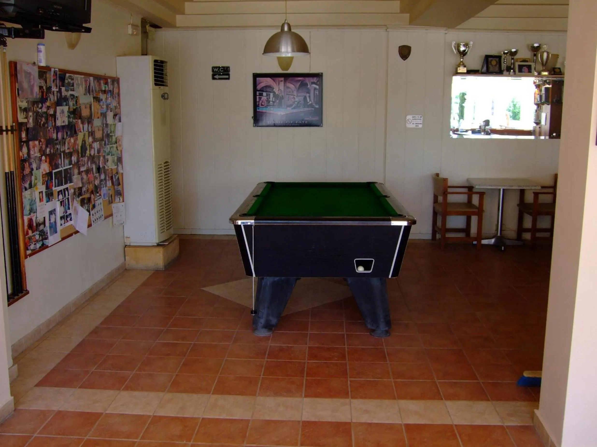 Game Room in Antonios Hotel