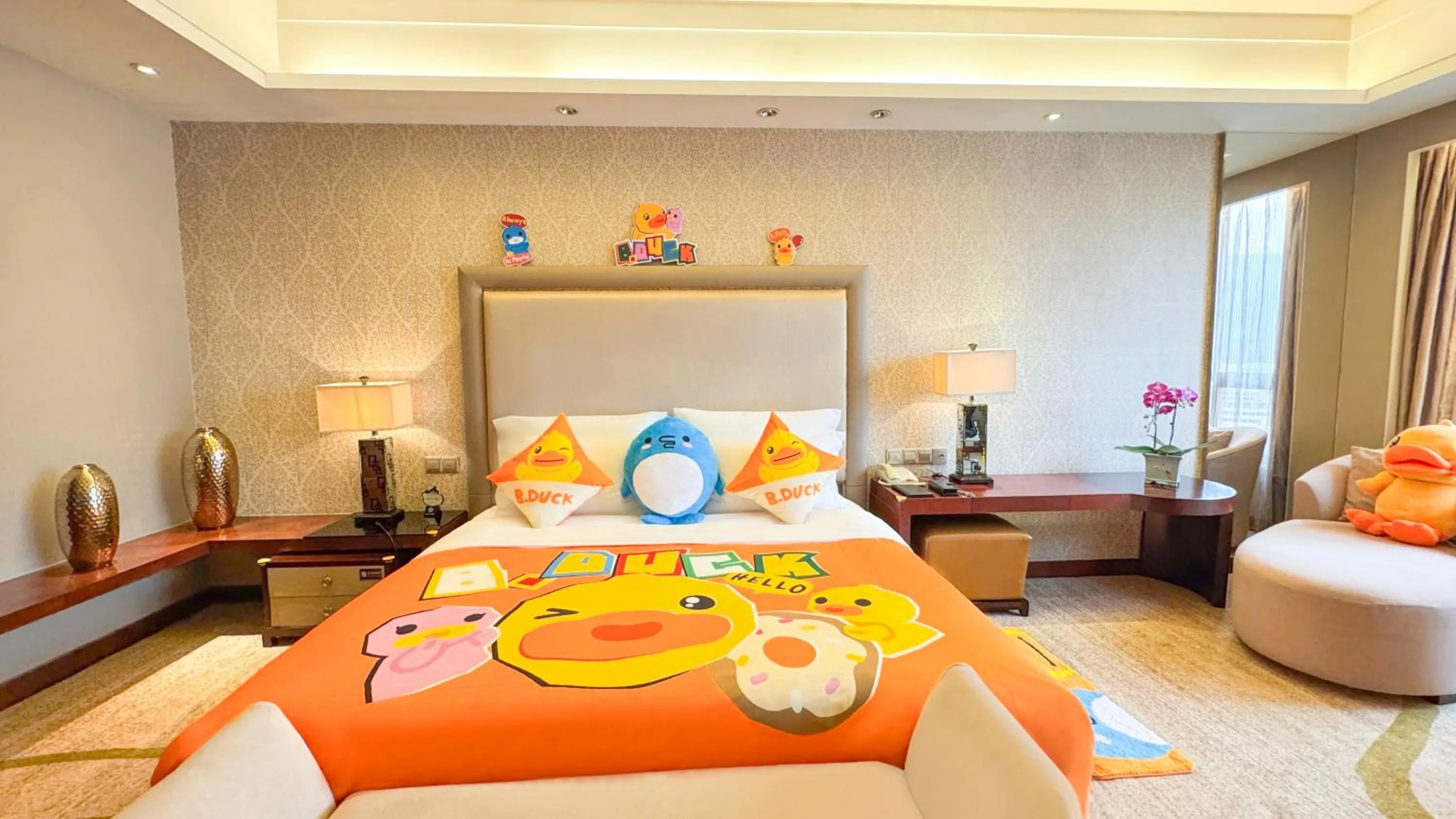 Bed in Shenzhen Baolilai International Hotel (Baoan, Fuyong)