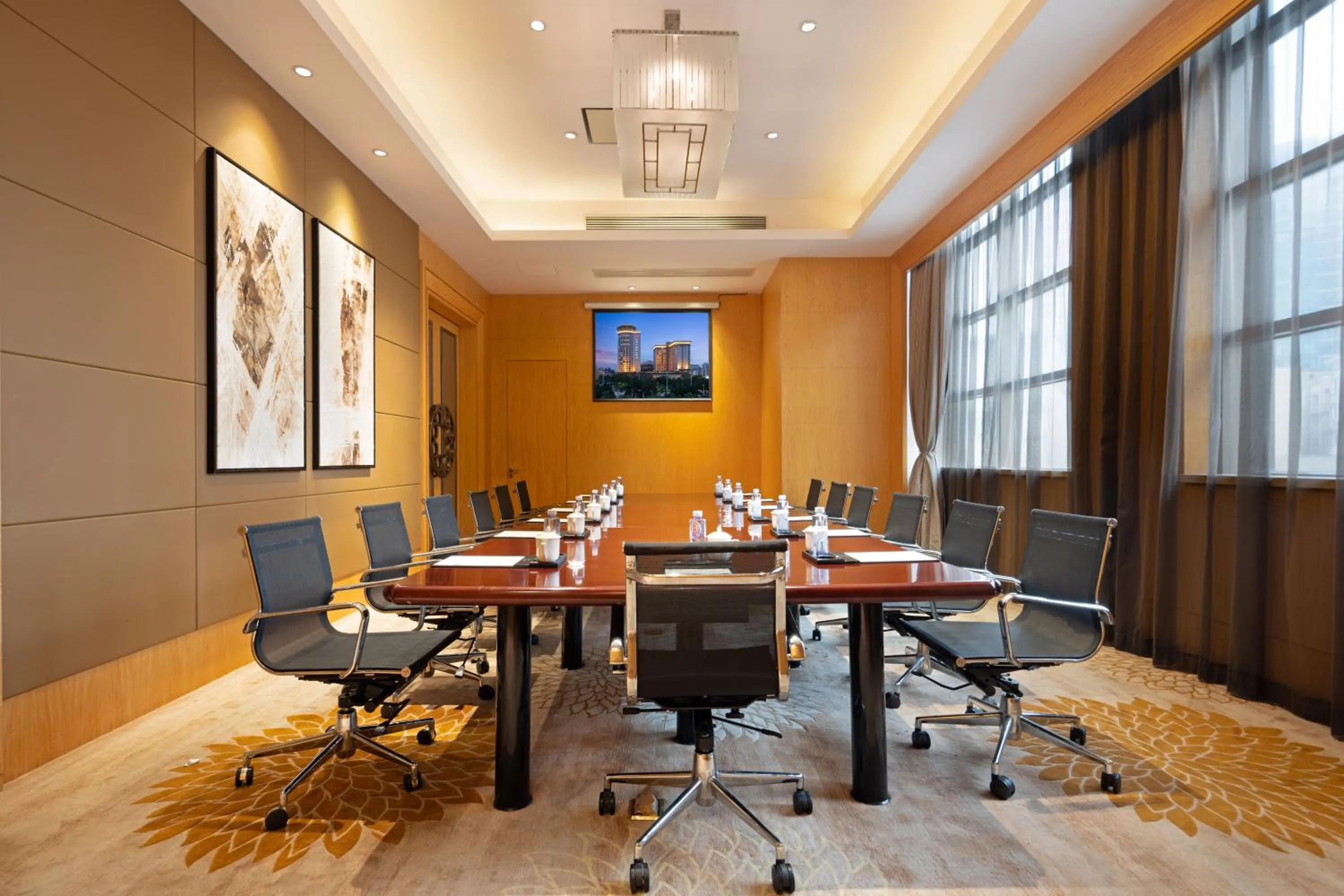Meeting/conference room in Shenzhen Baolilai International Hotel (Baoan, Fuyong)