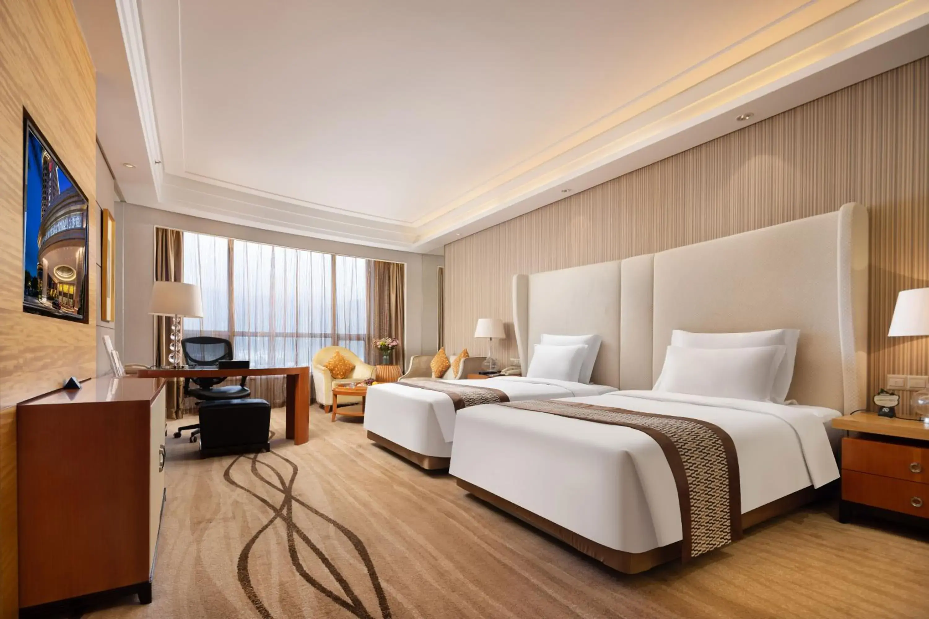 Superior Twin Room in Shenzhen Baolilai International Hotel (Baoan, Fuyong) Superior Twin Room in Shenzhen Baolilai International Hotel (Baoan, Fuyong)