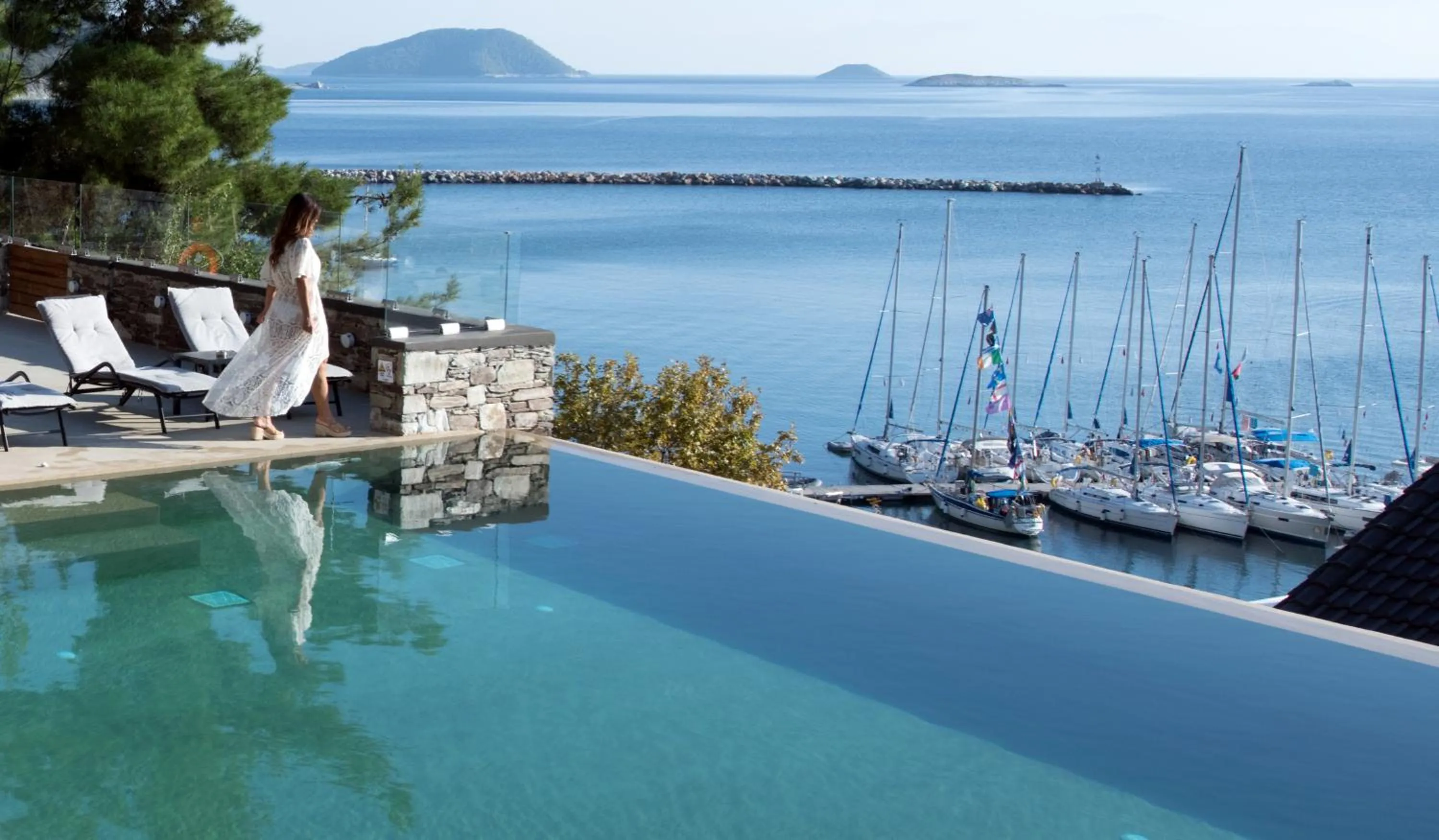 Sea view in Natura Luxury Boutique Hotel Skopelos