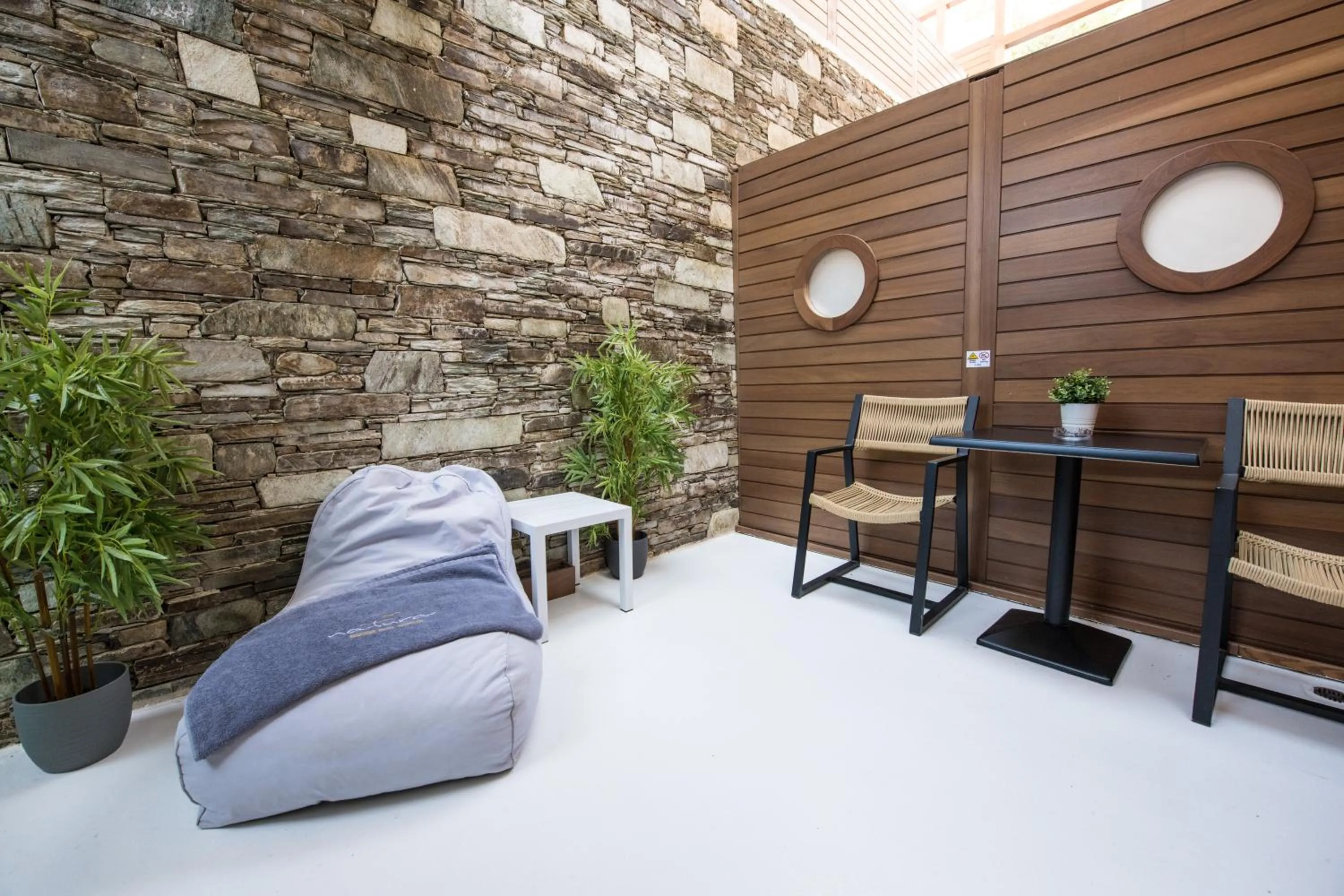 Patio in Natura Luxury Boutique Hotel Skopelos