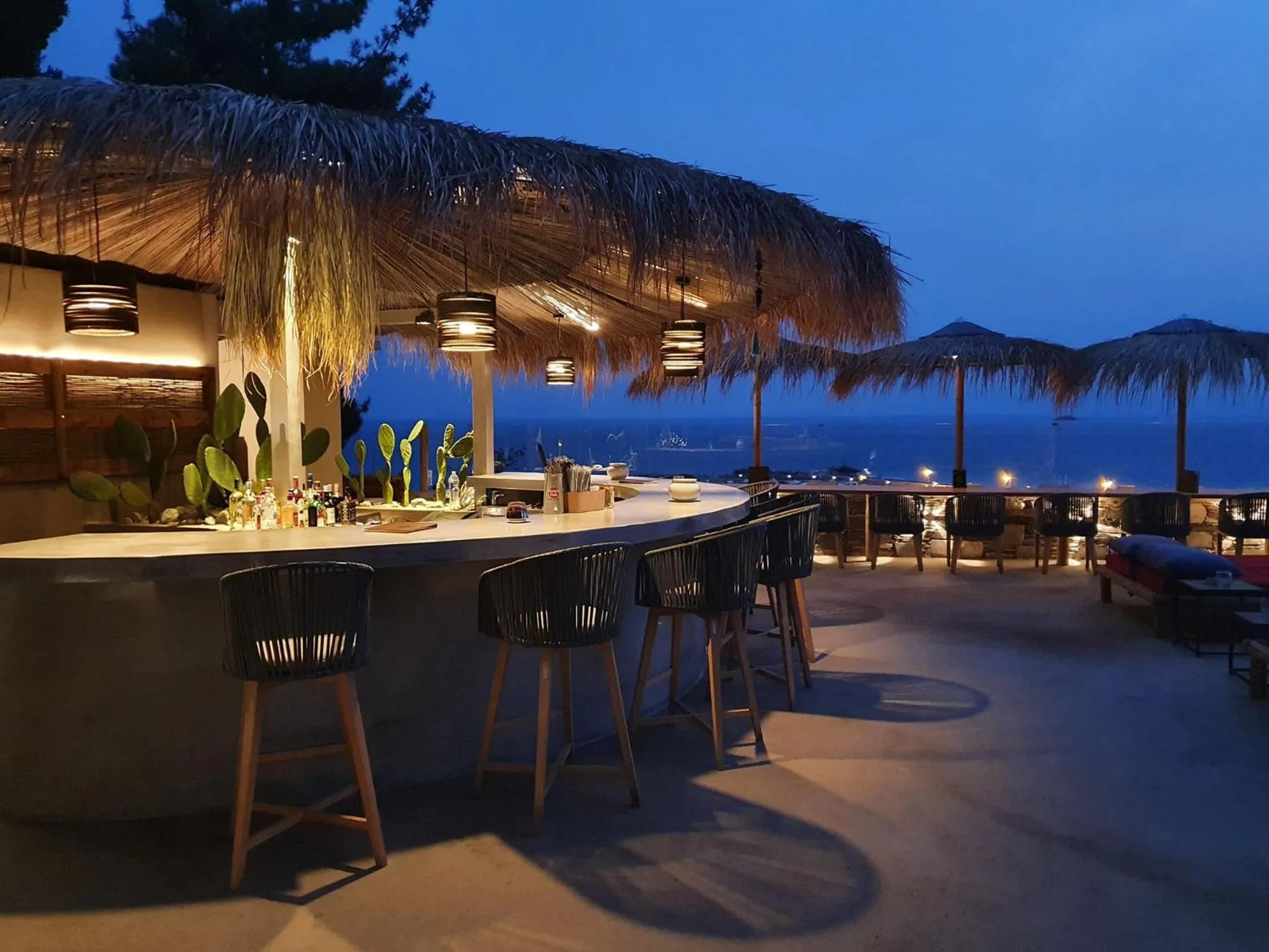 Lounge or bar in Natura Luxury Boutique Hotel Skopelos