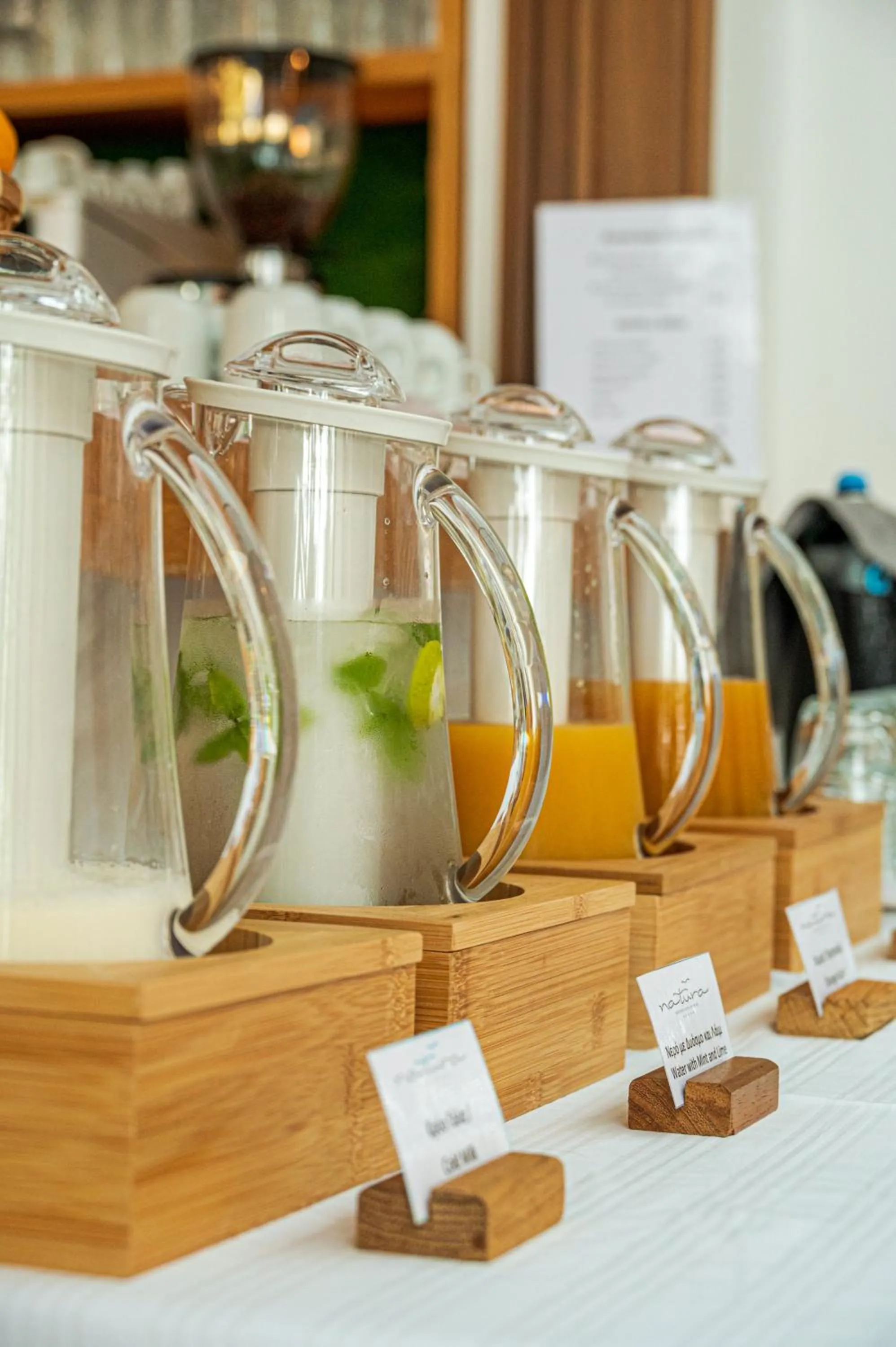 Buffet breakfast in Natura Luxury Boutique Hotel Skopelos