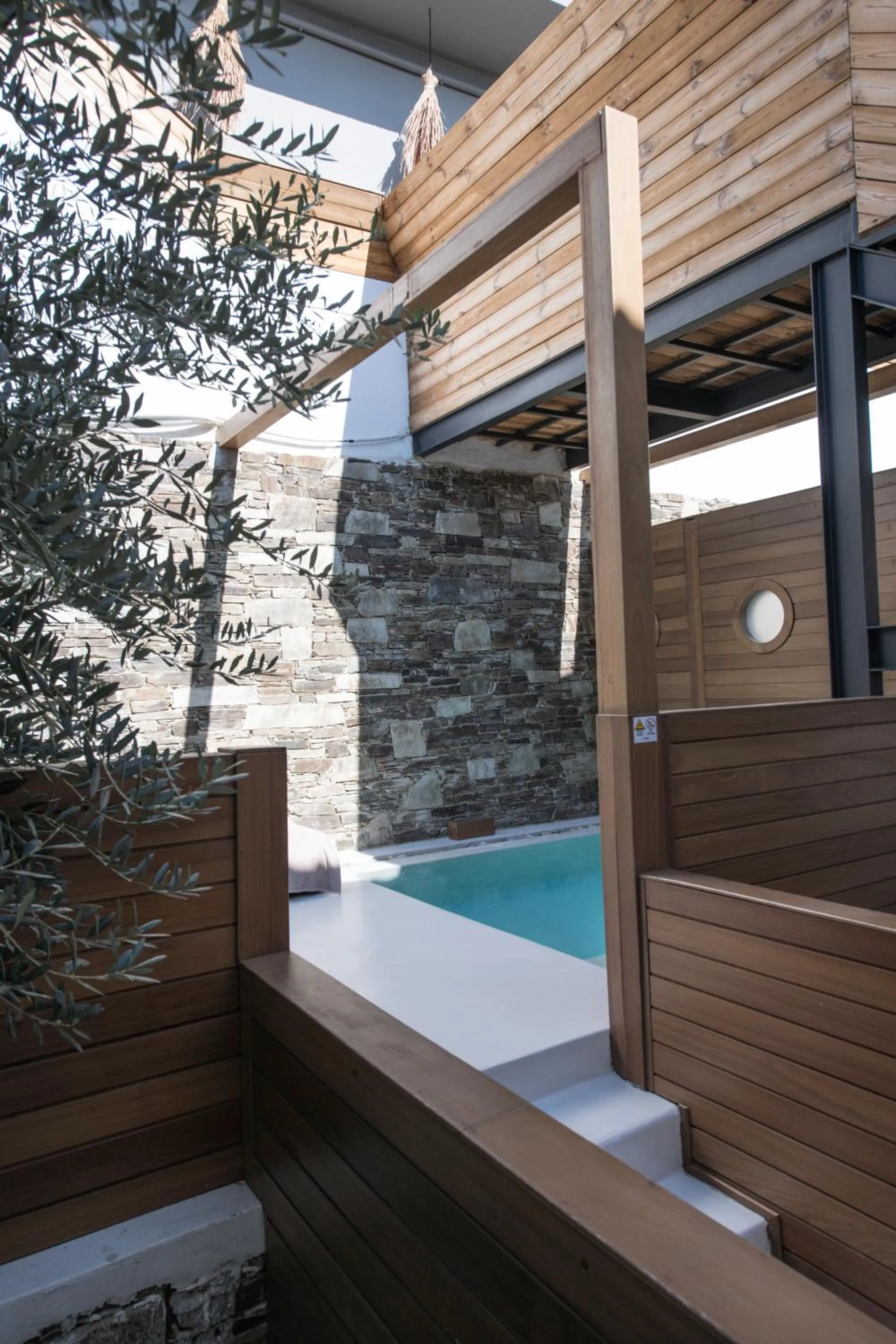 Swimming pool in Natura Luxury Boutique Hotel Skopelos