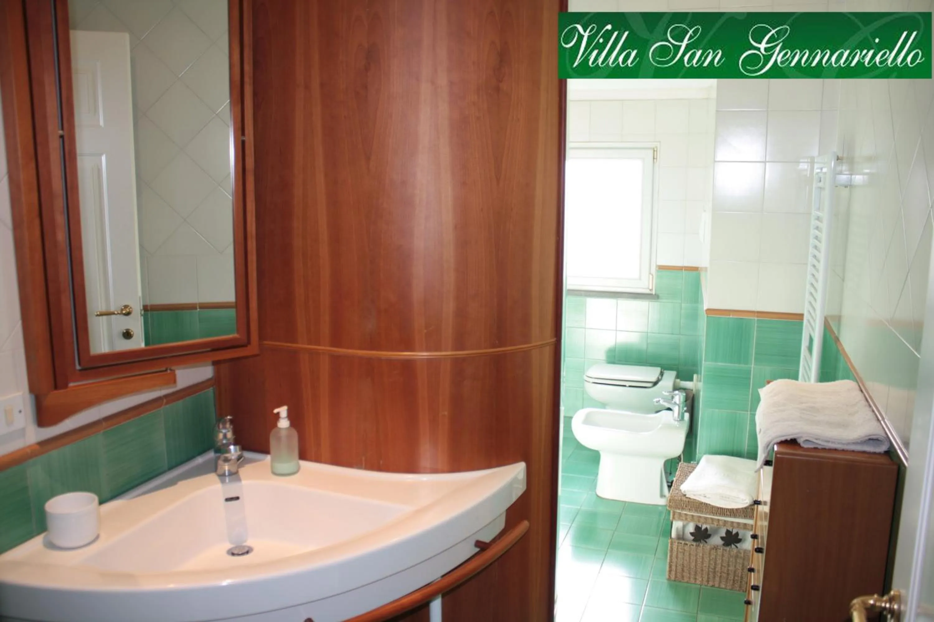 Bathroom in B&B Villa San Gennariello