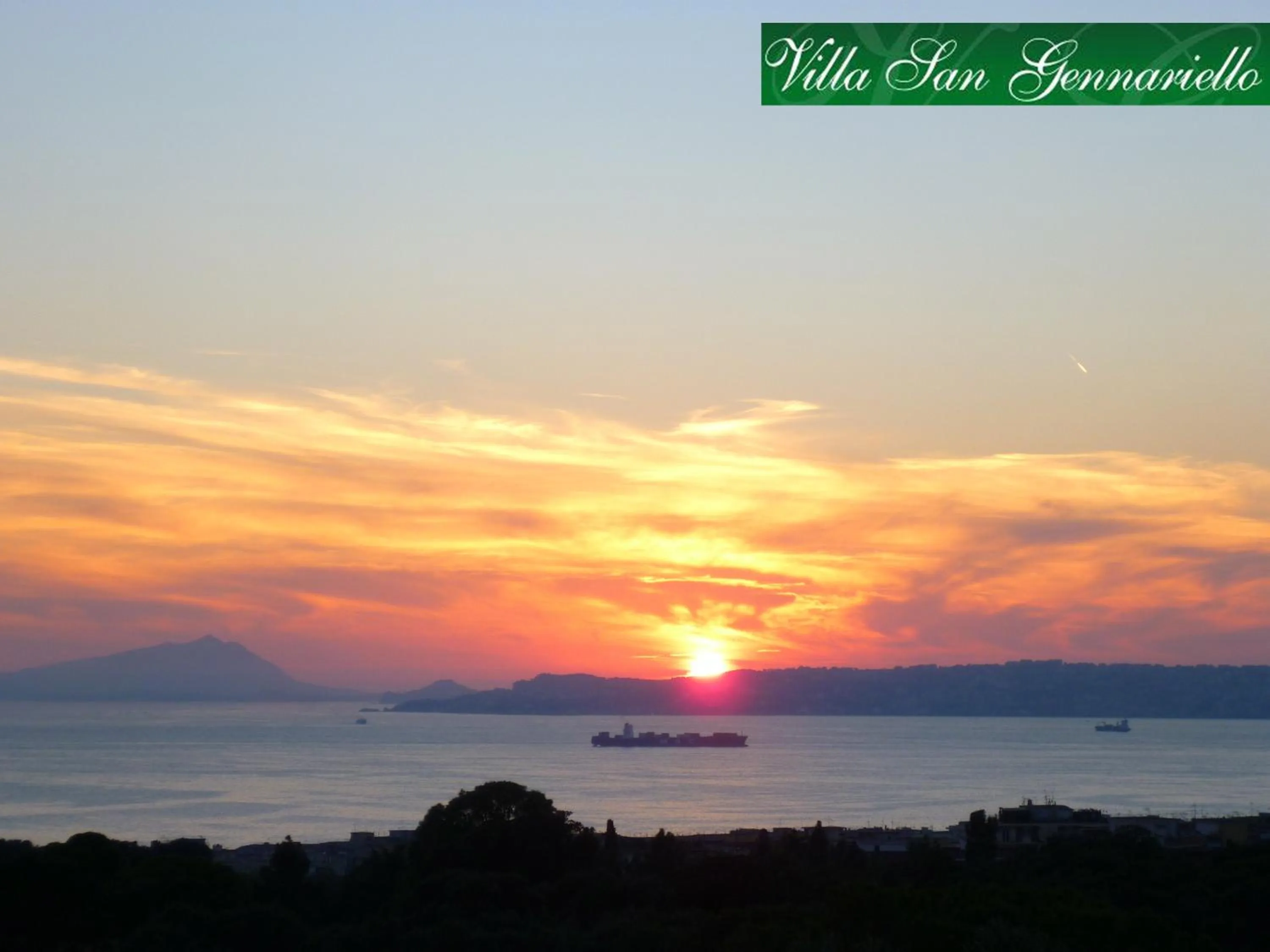 Sea view in B&B Villa San Gennariello
