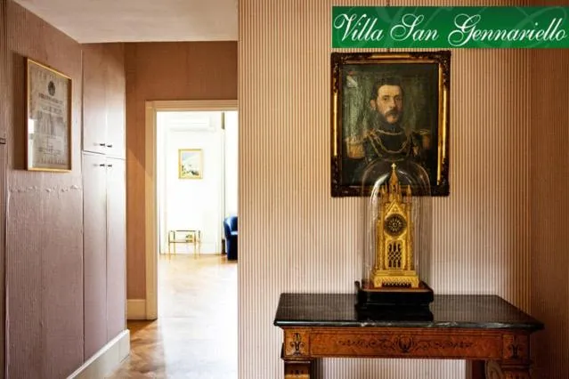 Decorative detail in B&B Villa San Gennariello