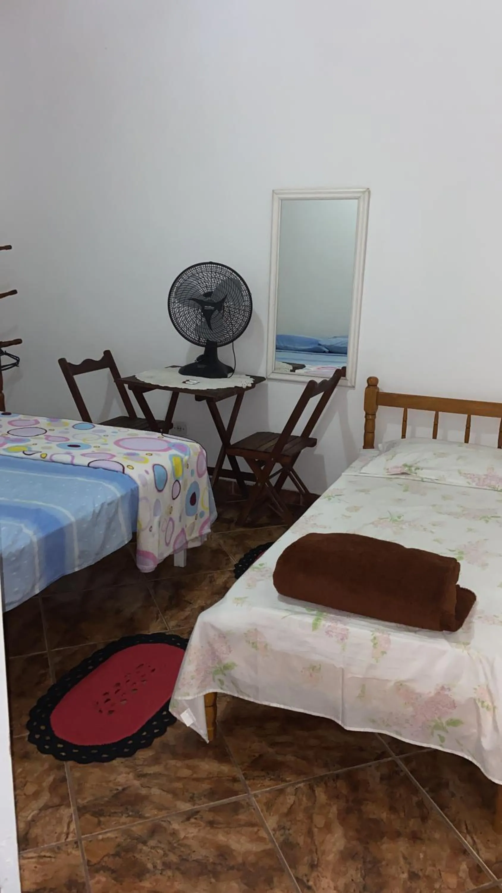 Bed in Pousada Fraga